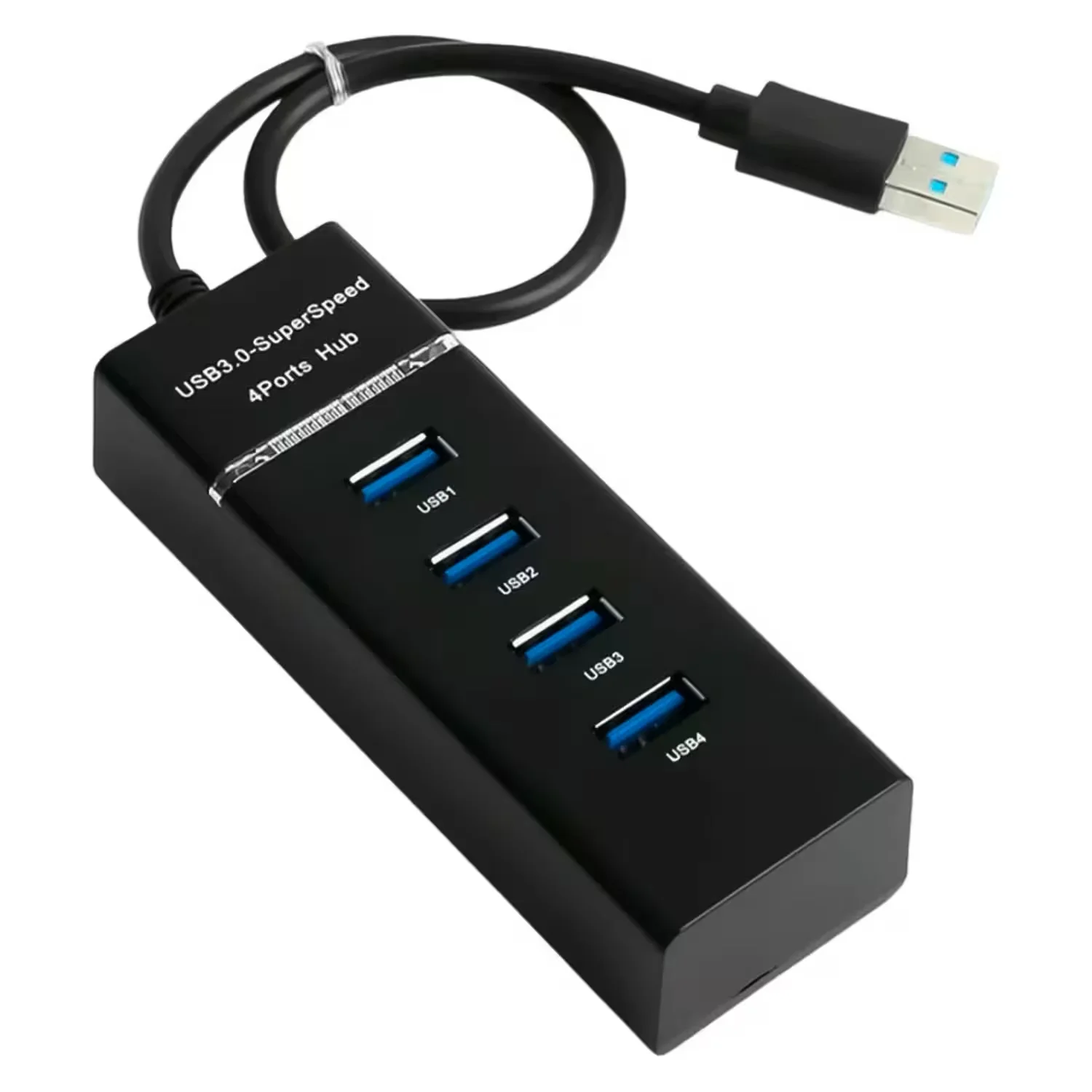 Adaptador HUB Super Speed 303 USB 3.0 - Preto