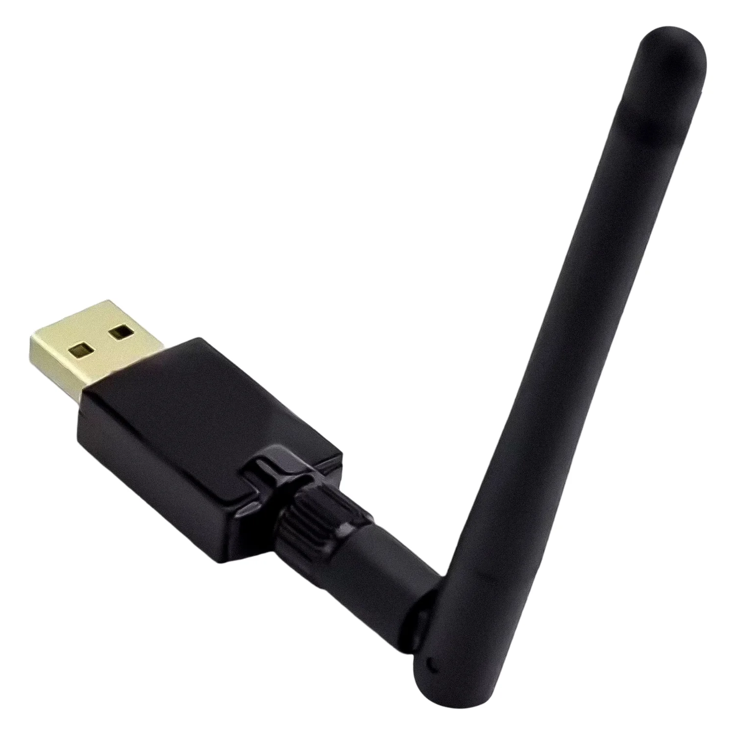 Adaptador WiFi Mini USB 1200Mbps Antena - Preto