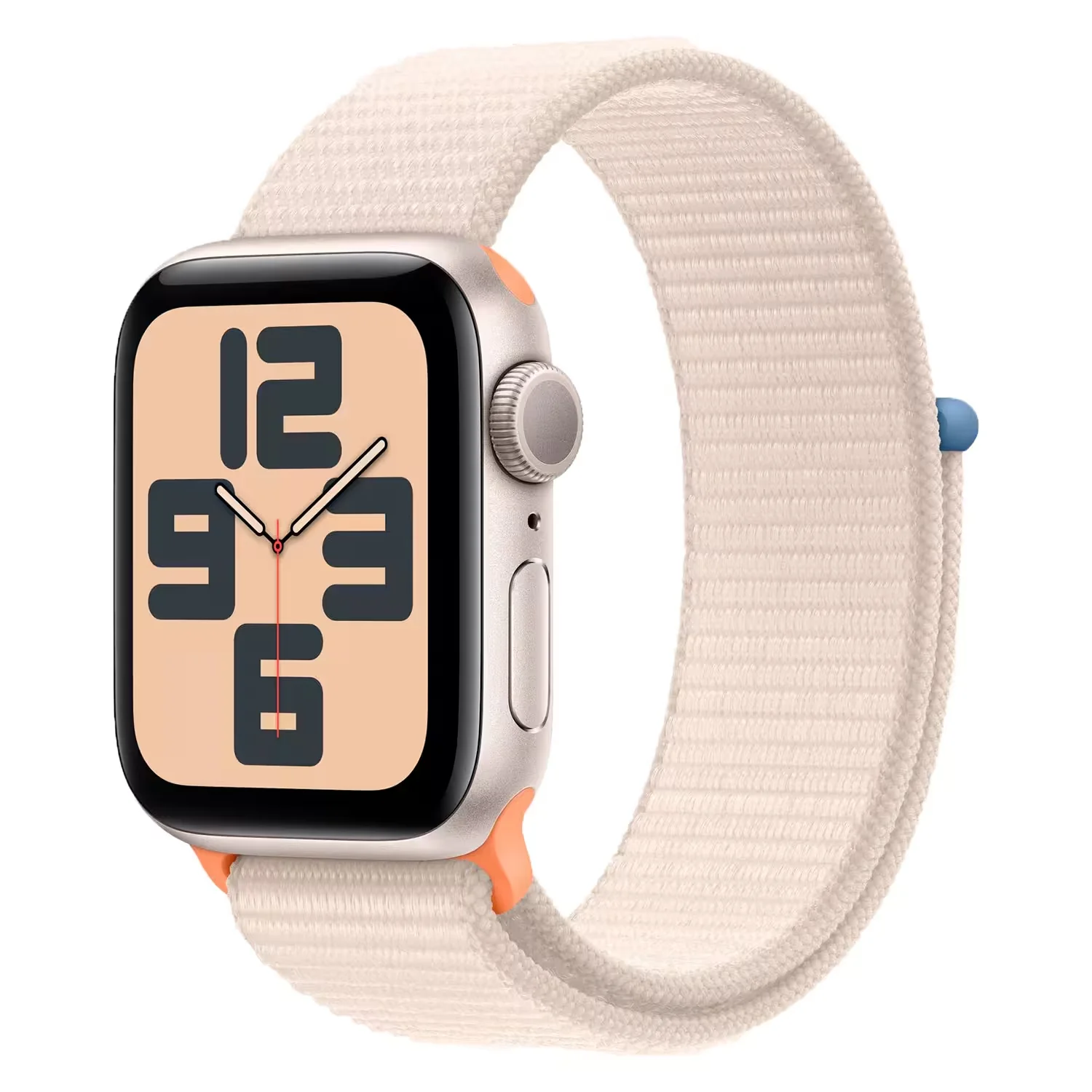 Apple Watch SE 2 MR9W3LL/A Caixa Alumínio 40mm Estelar - Loop Esportiva Estelar