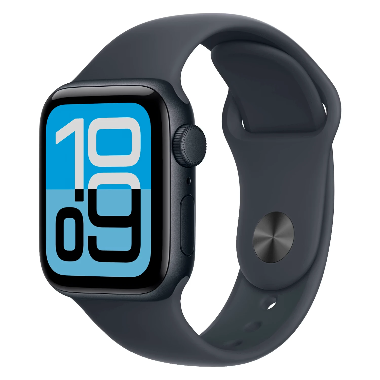 Apple Watch SE 3 2025 MEHC4HN/A Caixa Alumínio 40mm Meia Noite - Esportiva Meia Noite M/L
