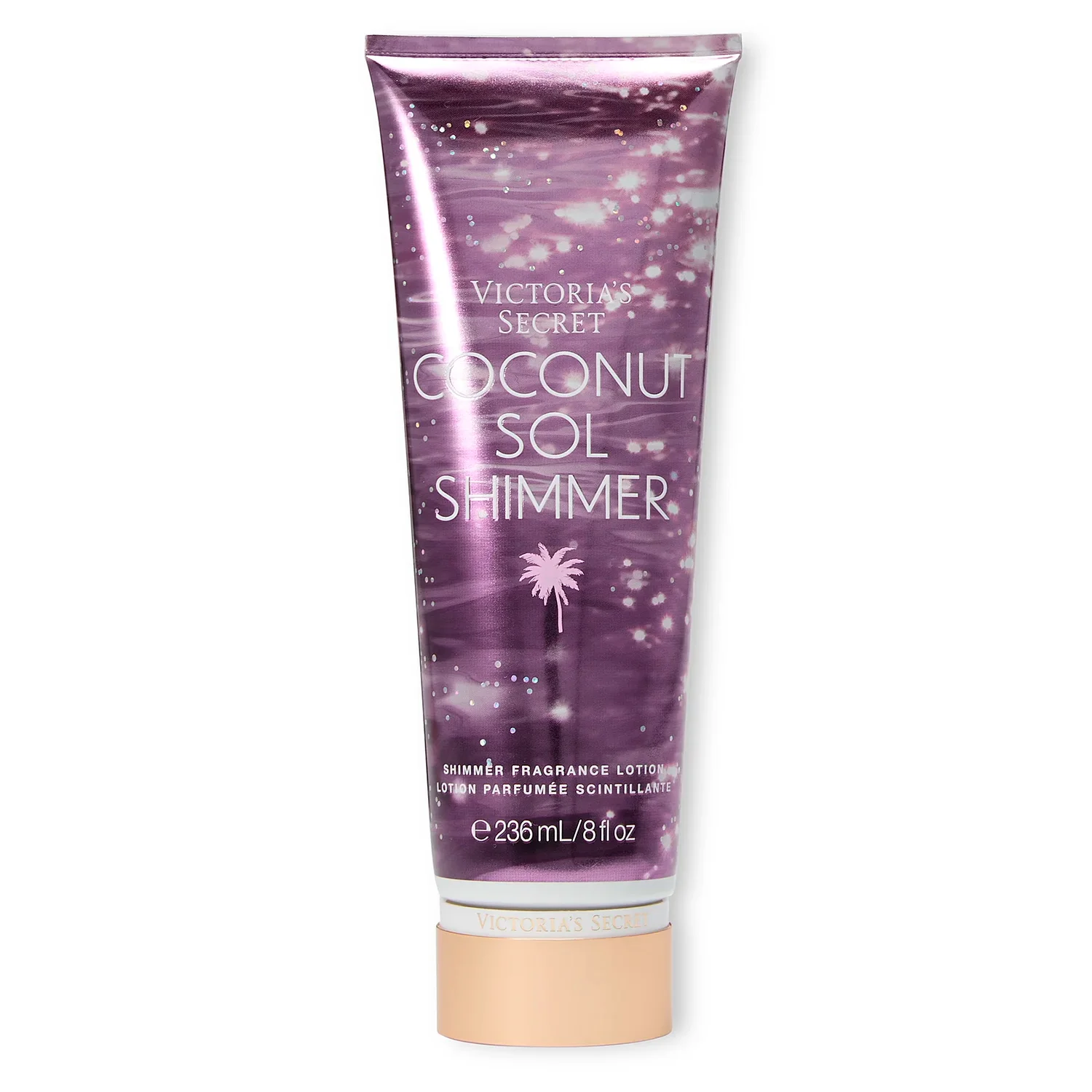 Body Lotion Victoria's Secret Coconut Sol Shimmer Feminino 236ml