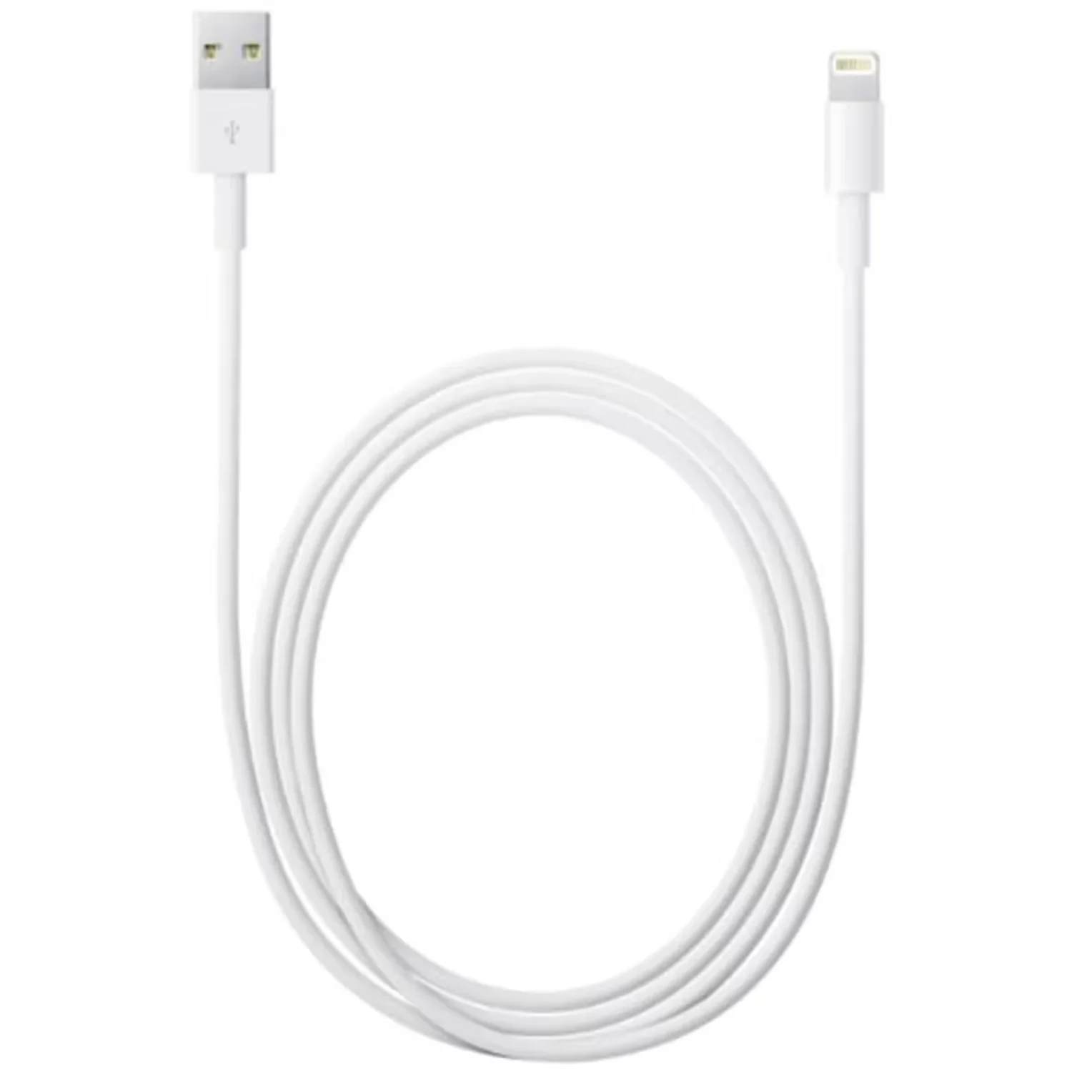 Cabo Apple MD818 Réplica USB para Lightning 1 Metro - Branco