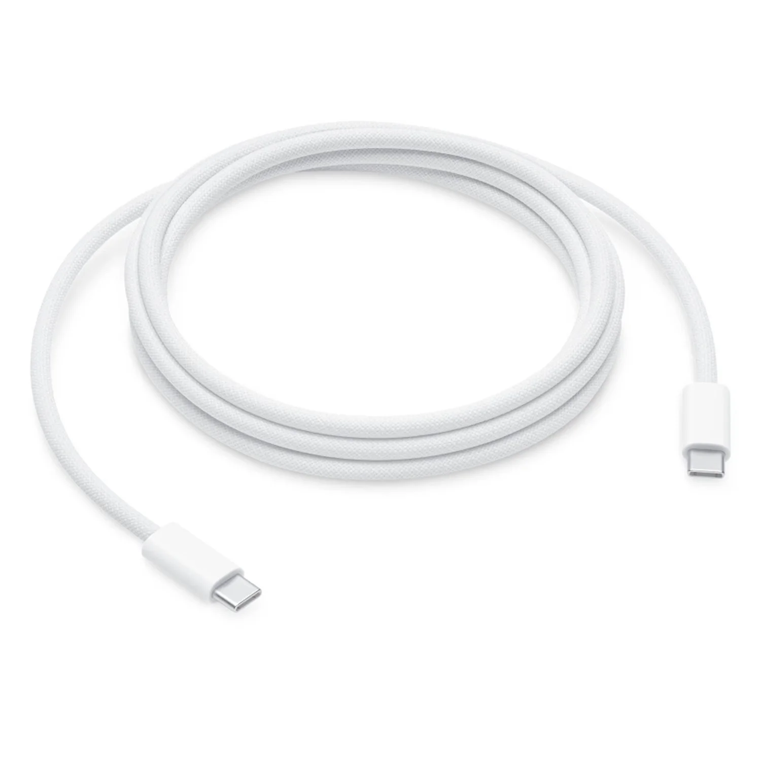 Cabo Apple MU2G3ZM/A Original USB-C para USB-C 2 Metro para iPhone 15 - Branco