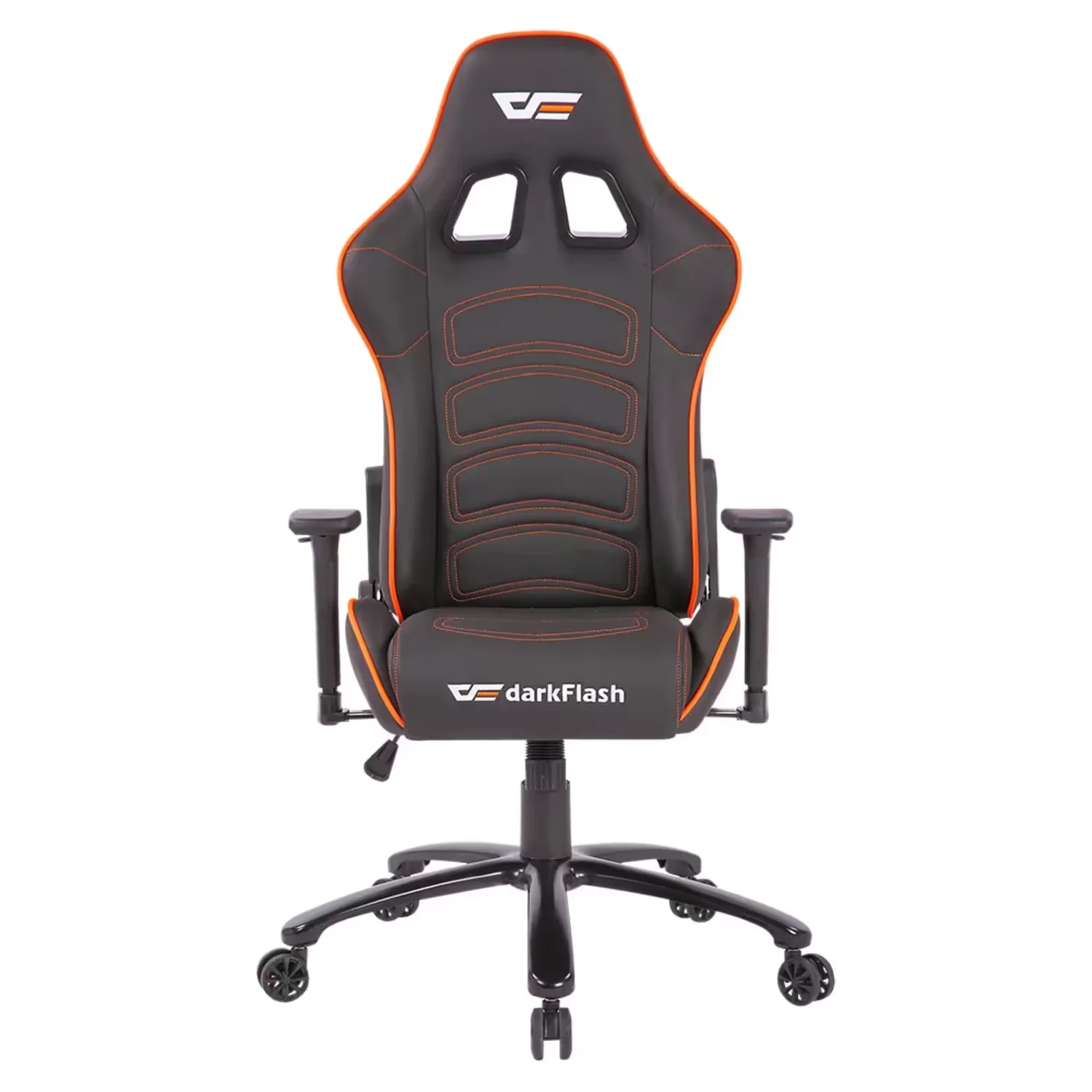 Cadeira Gamer Aigo Darkflash RC-600 - Preto e Laranja