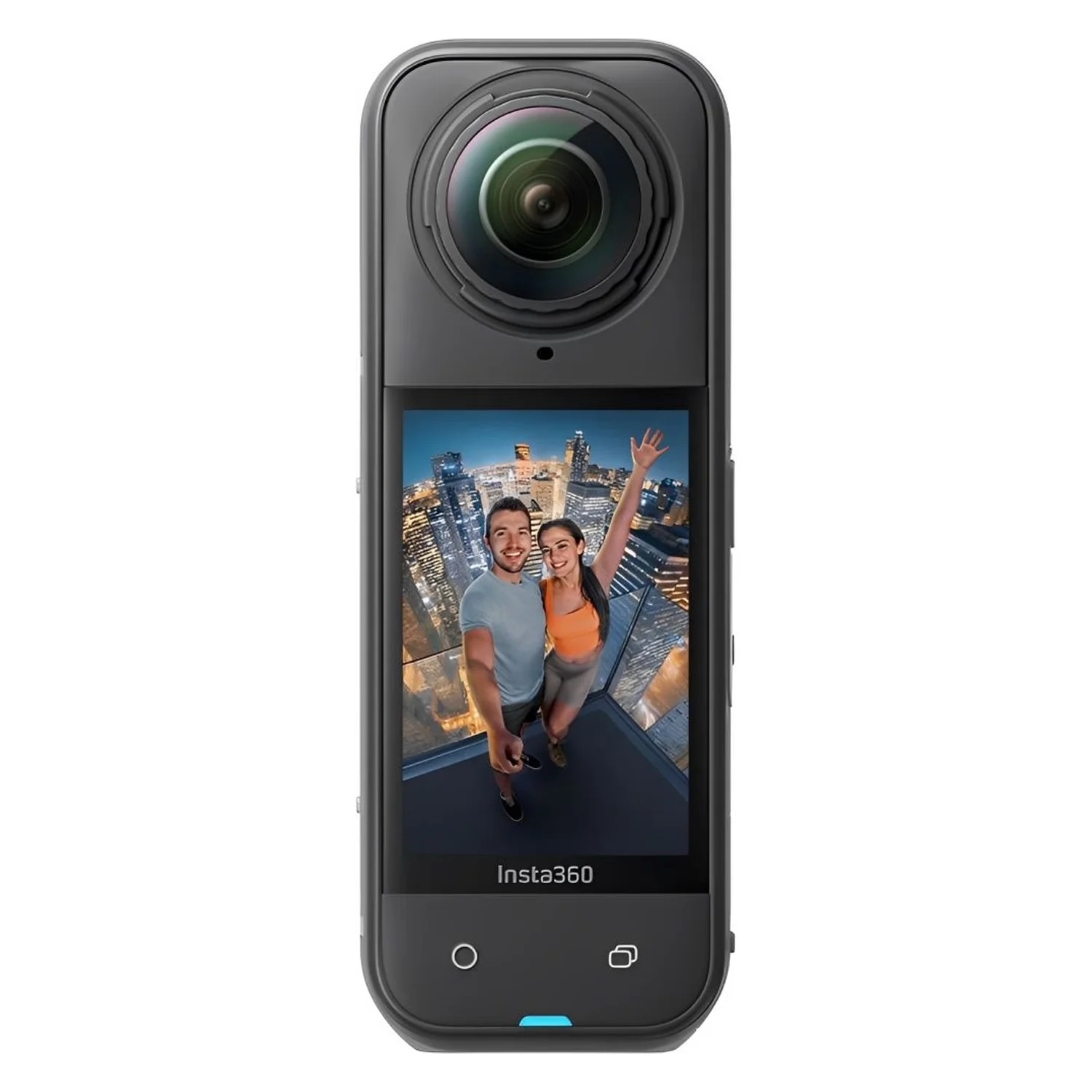Câmera de Ação Insta360 X5 Essentials Bundle CINSAAHA 72MP WiFi - Preto