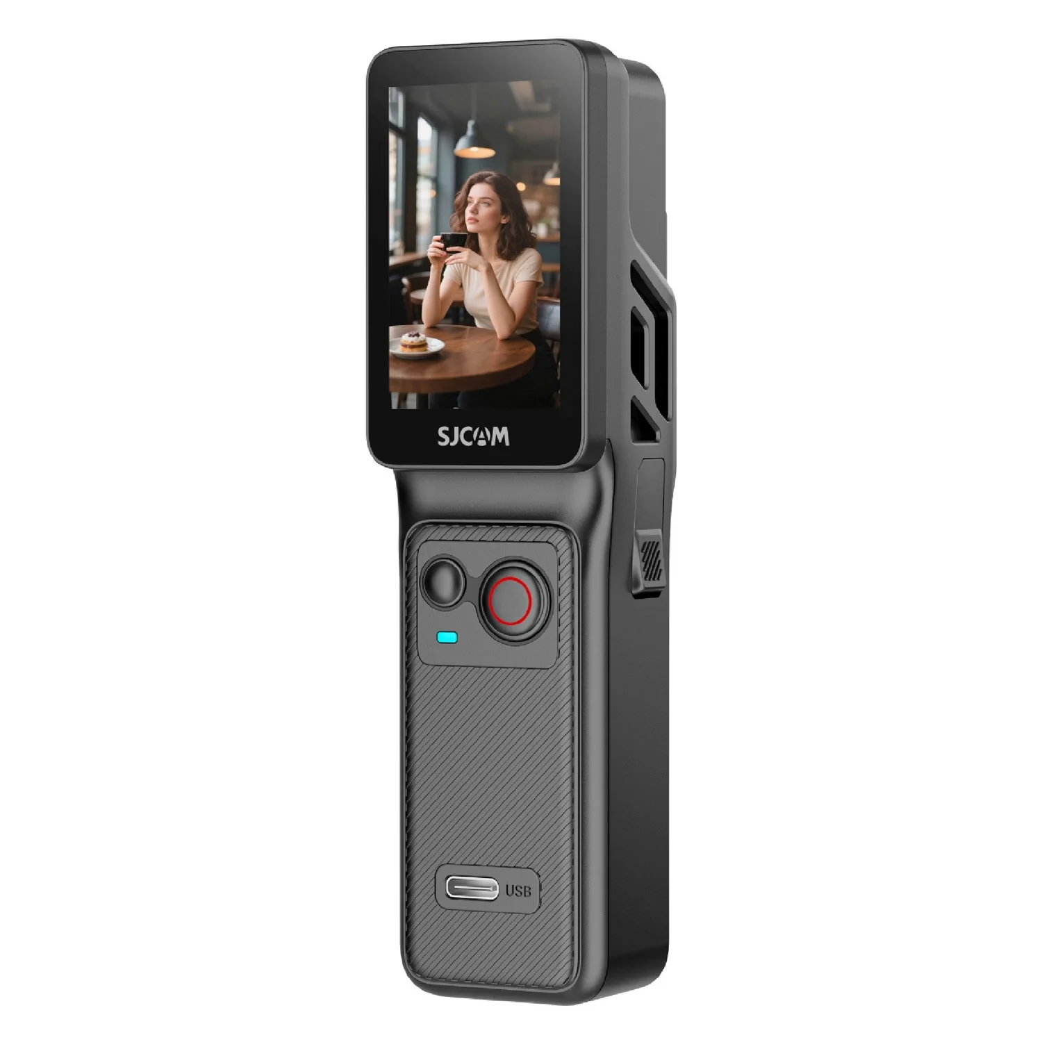 Câmera de Ação SJCAM C400 Active 4K Ultra HD WiFi - Preto