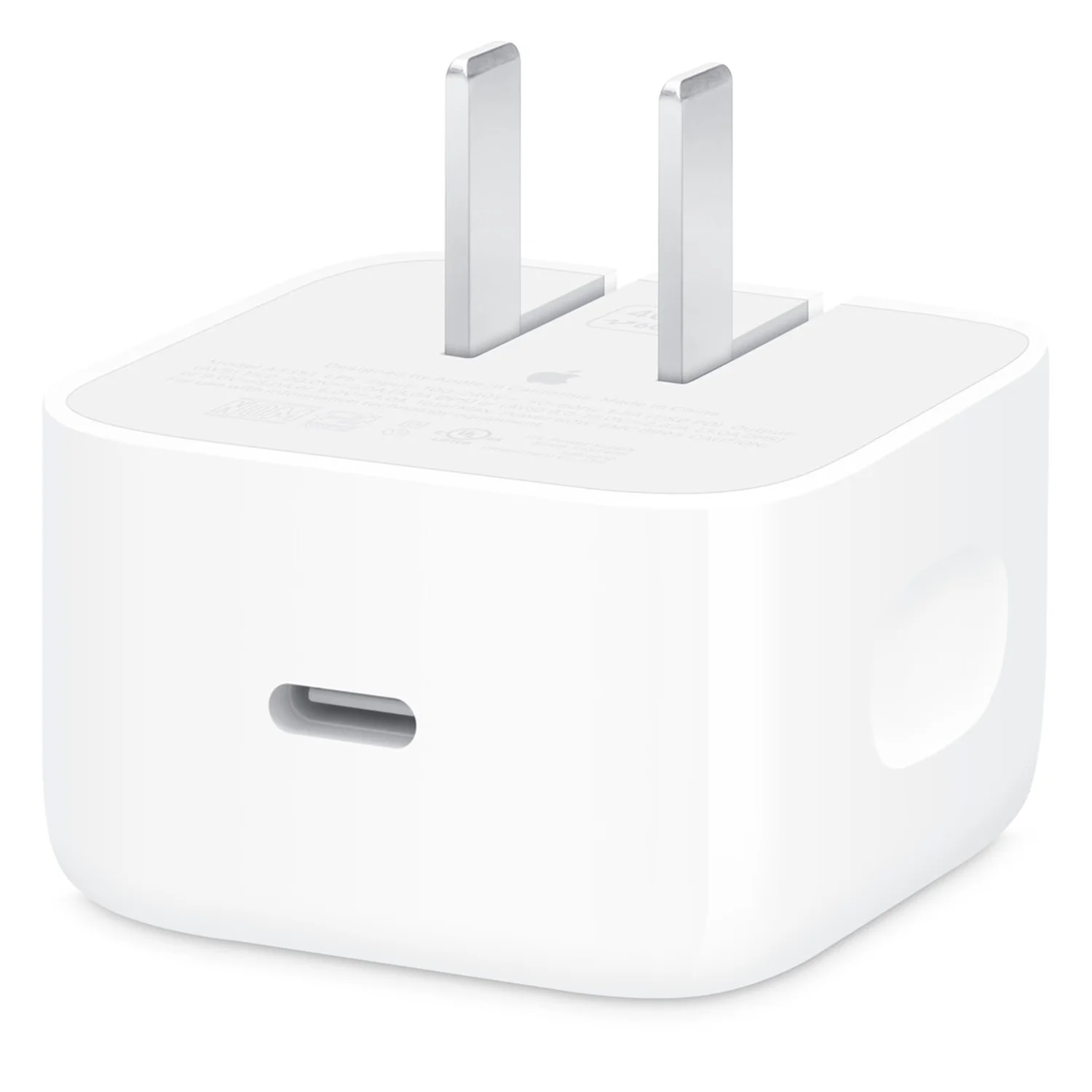 Carregador Apple MGKN4AM/A 40W USB-C para iPhone - Branco