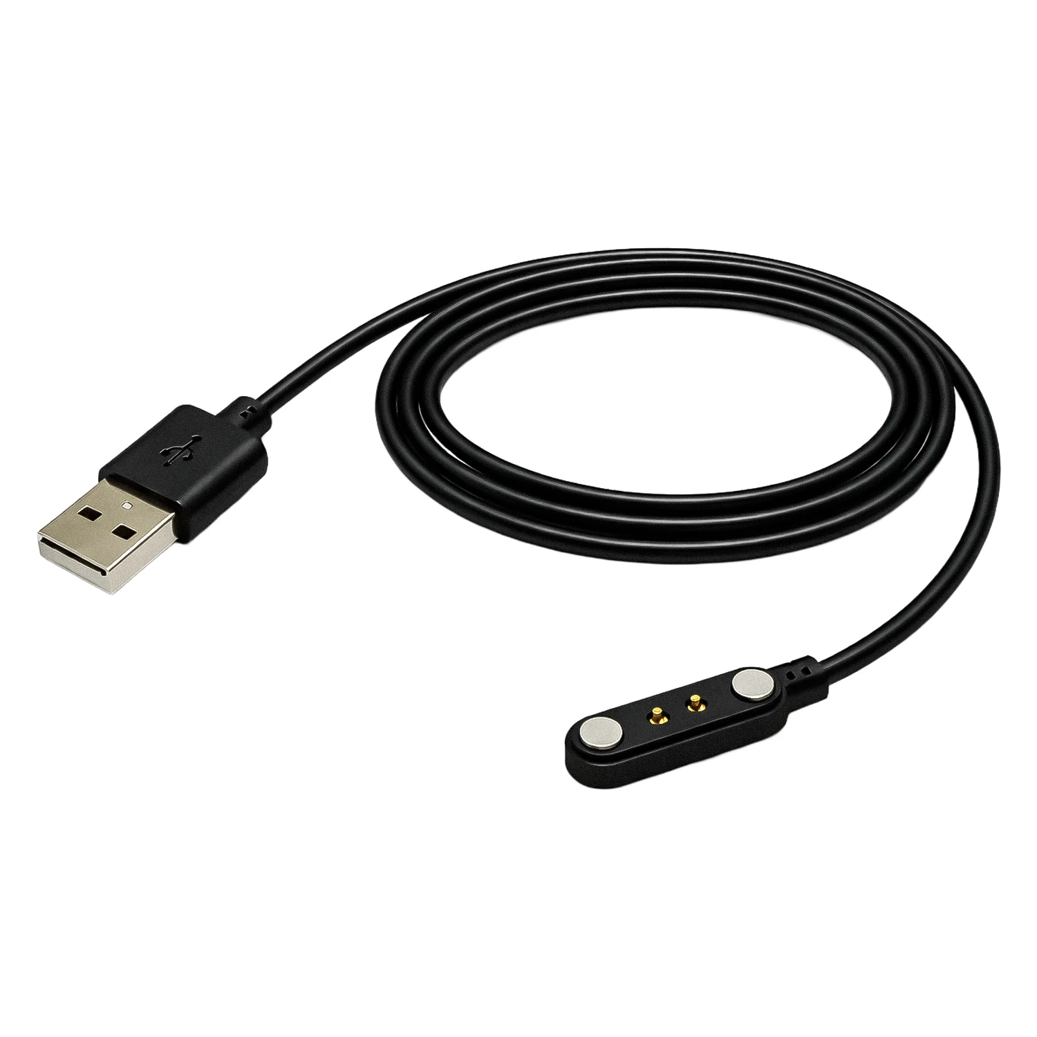 Carregador FTX 2 Pinos para Smartwatch R24/R20/F24 - Preto