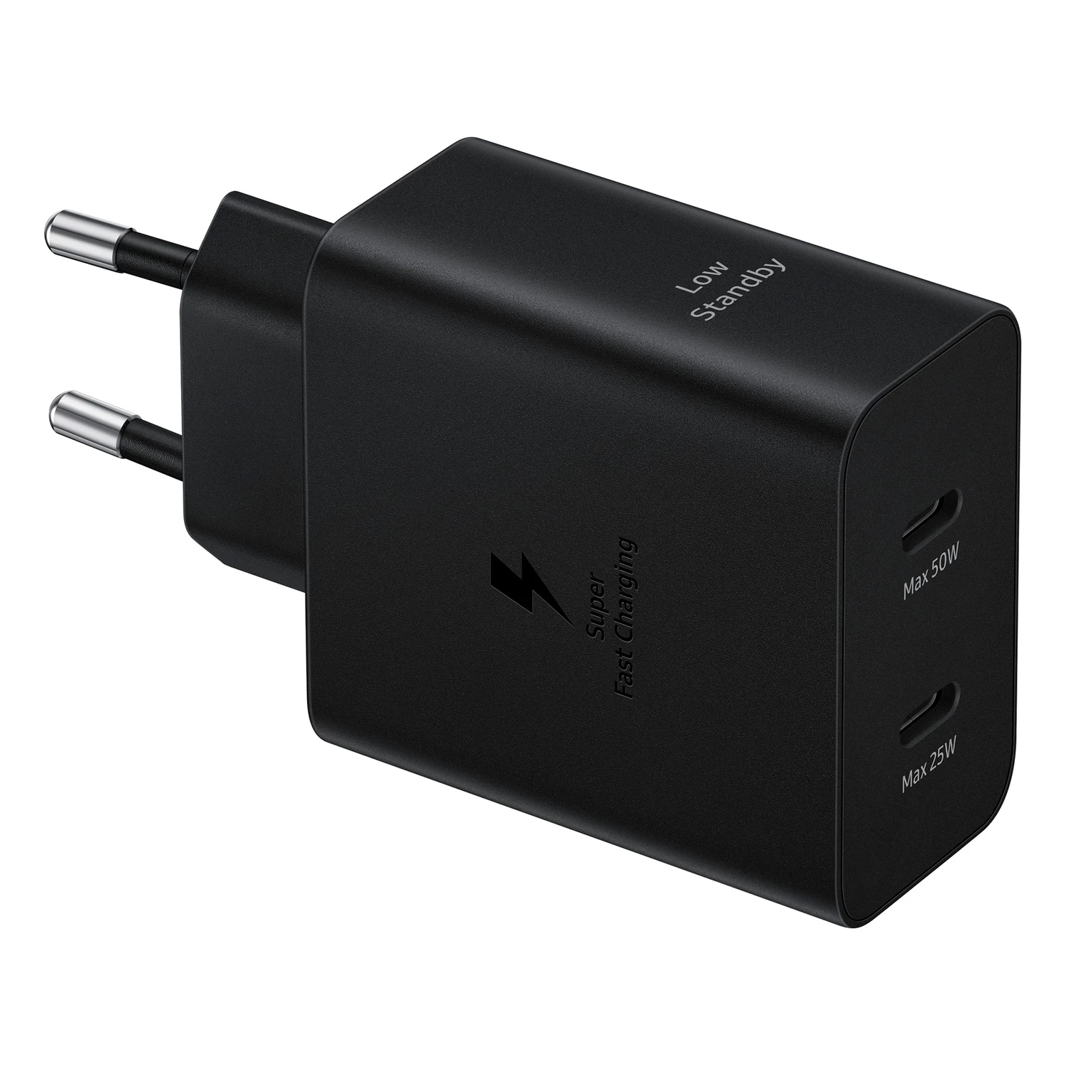 Carregador Samsung EP-T5020BK 50W USB-C/USB-C 1.8 Metros - Preto