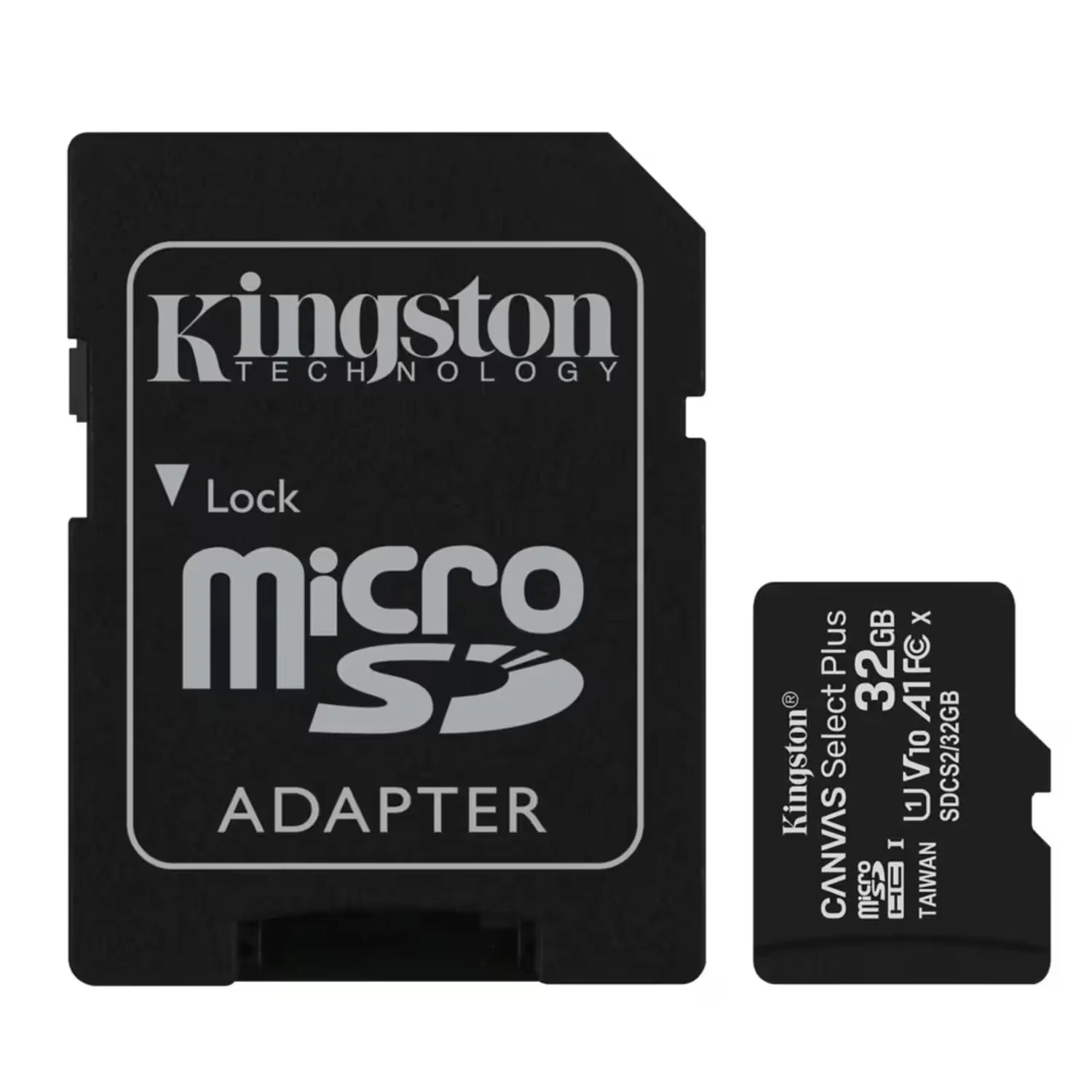 Cartão de Memória Micro SD Kingston 32GB 100MBs - SDCS2/32GB