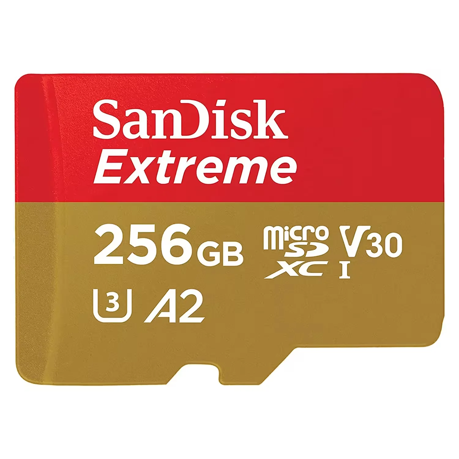 Cartão de Memória Micro SD Sandisk Extreme 256GB 190MBs - SDSQXAV-256G-GN6MA