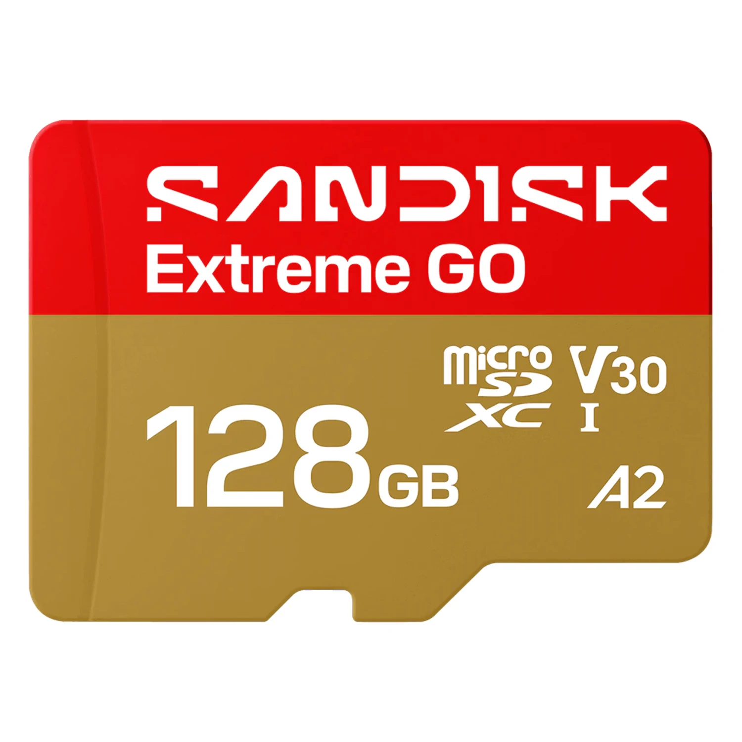 Cartão de Memória Micro SD SanDisk Extreme GO 128GB 240Mbs - SDSQXGN-128G-GN6MN