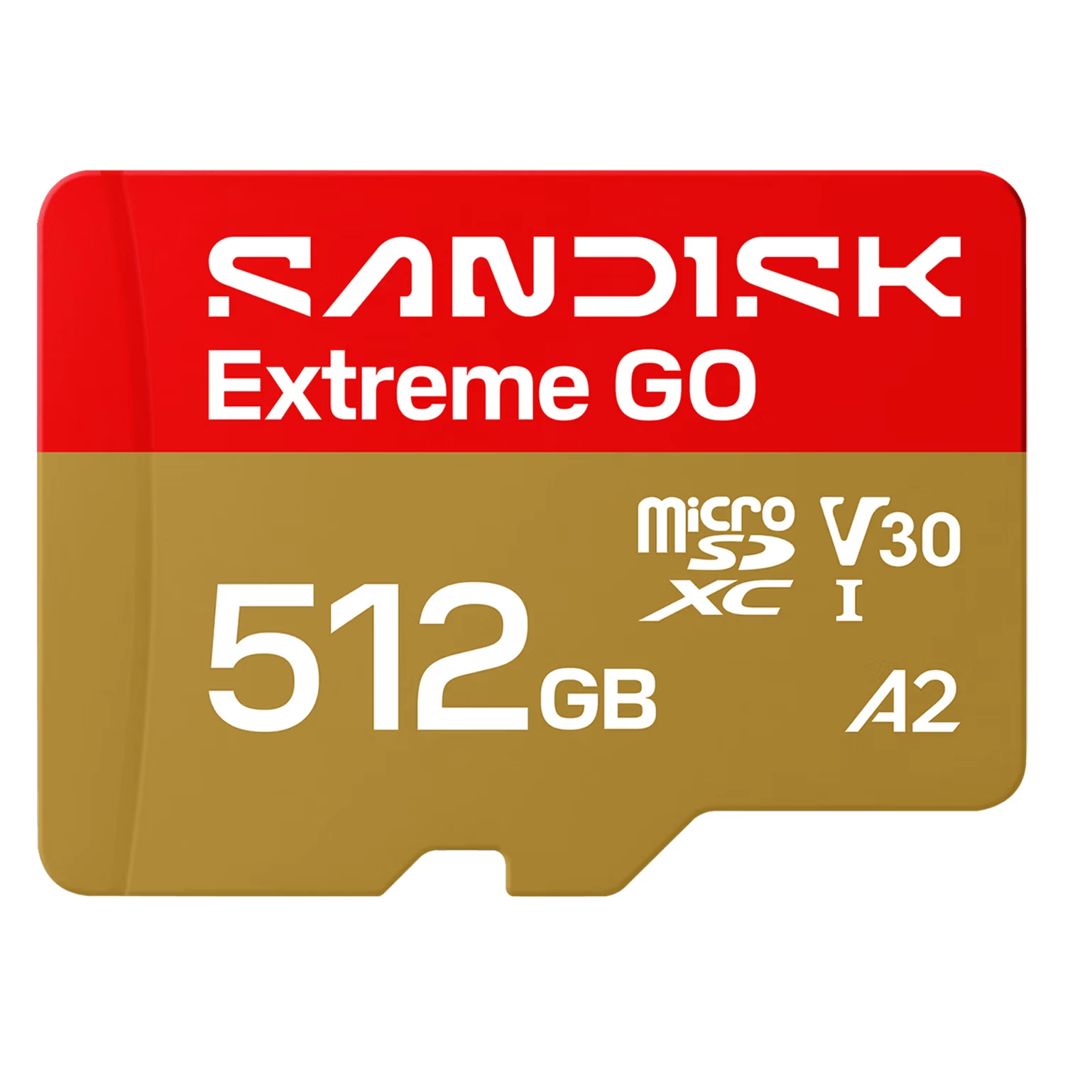 Cartão de Memória Micro SD SanDisk Extreme GO 512GB 240Mbs - SDSQXGN-512G-GN6MN