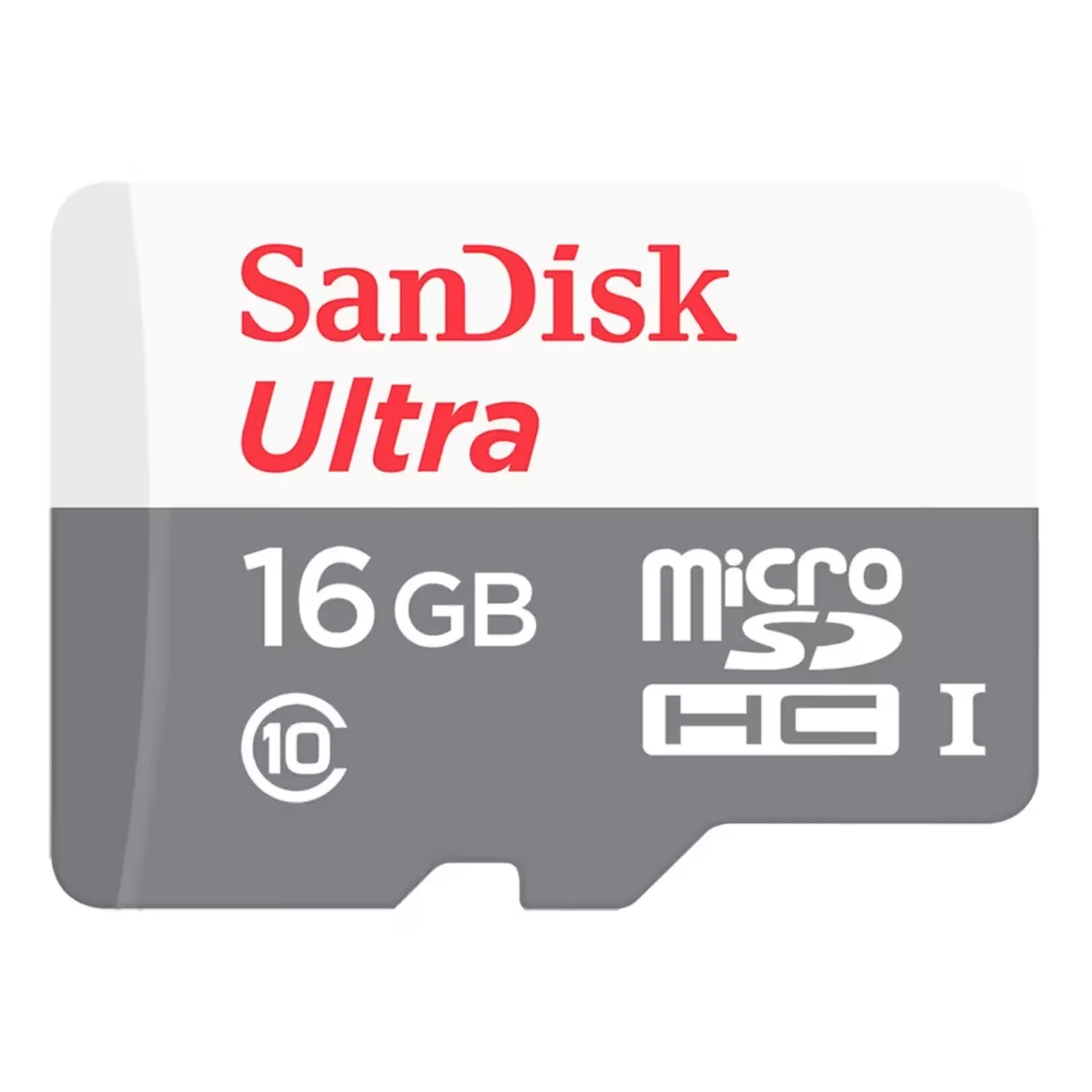 Cartão de Memória Micro SD Sandisk Ultra 16GB 80MBs - SDSQUNS-016G-GN3MA