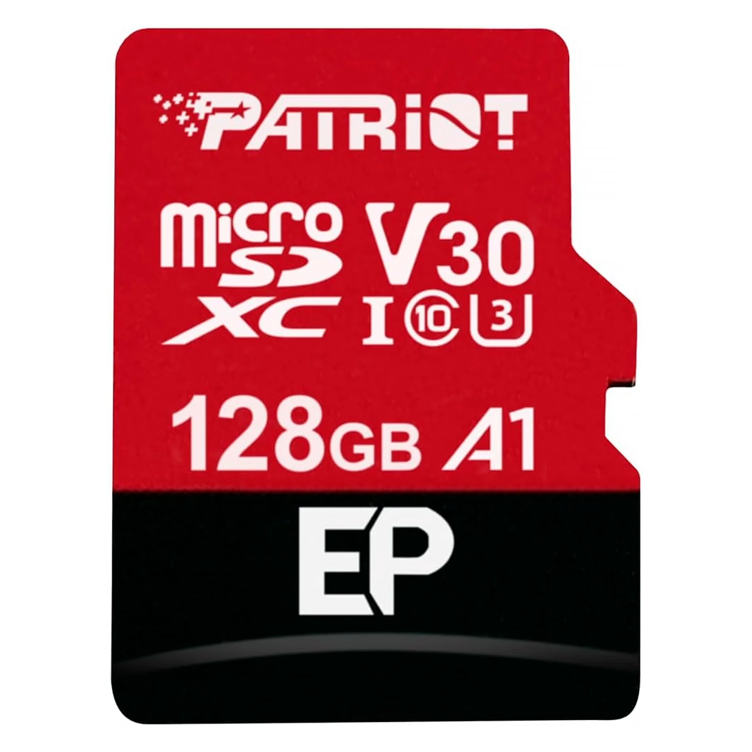 Cartão de Memória Micro SDXC Patriot EP Series 128GB 100Mbs - PEF128GEP33MCX
