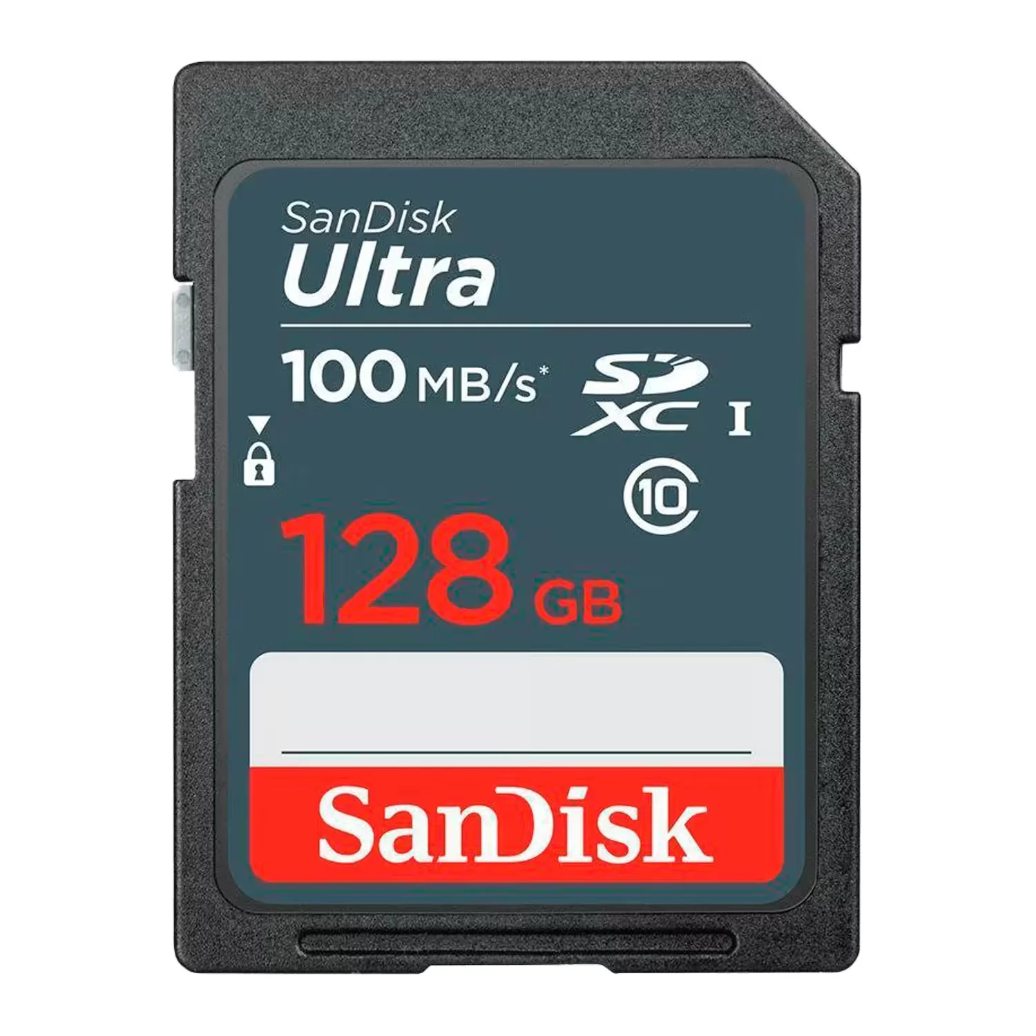 Cartão de Memória SD C10 Sandisk Secure Digital 128GB 100MB/s - SDSDUNR-128G-GN3IN
