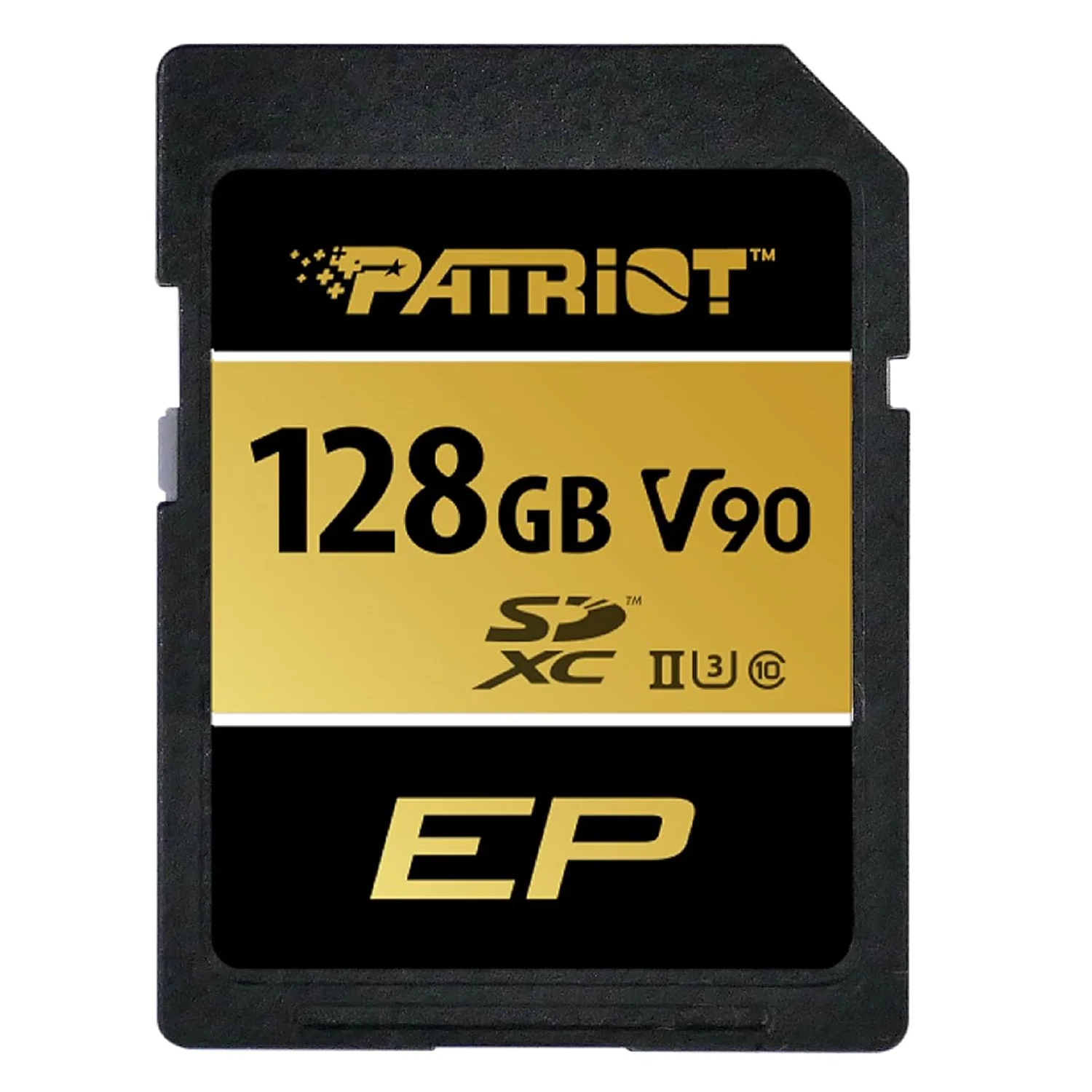 Cartão de Memória SD Patriot V90 128GB 300Mbs - PEF128GEP92SDX