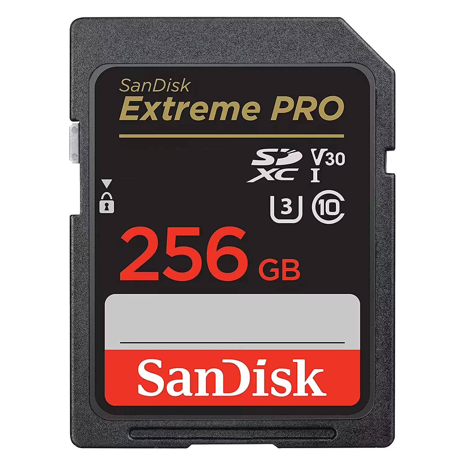 Cartão de Memória SD Sandisk Extreme Pro 256GB 200MBs - SDSDXXD-256G-GN4IN