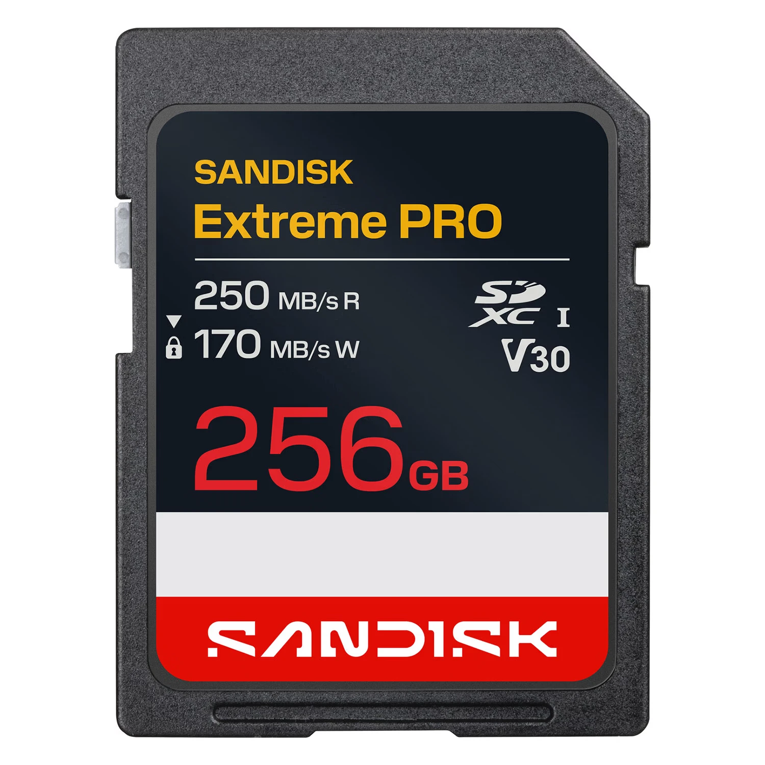 Cartão de Memória SD SanDisk Extreme Pro 256GB 250Mbs - SDSDXXJ-256G-GSCIN