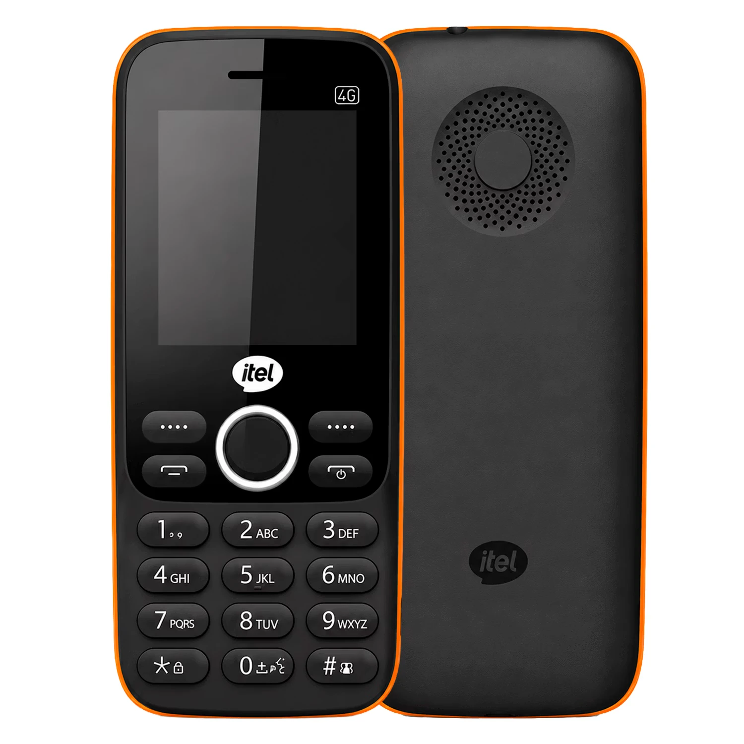 Celular Itel IT8010 4G Dual SIM Tela 2" - Preto