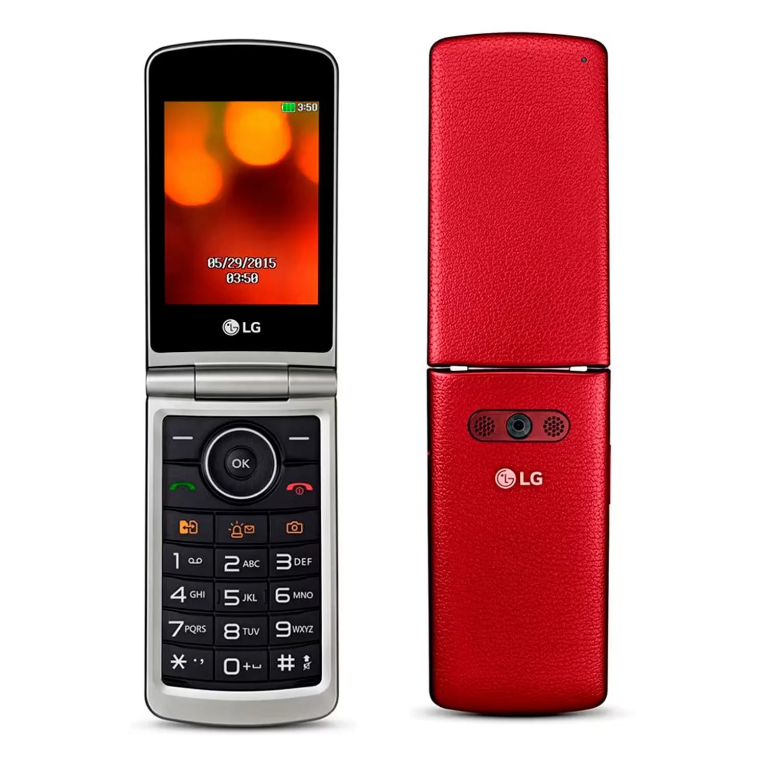 Celular LG G360 Dual SIM Tela 3" - Vermelho