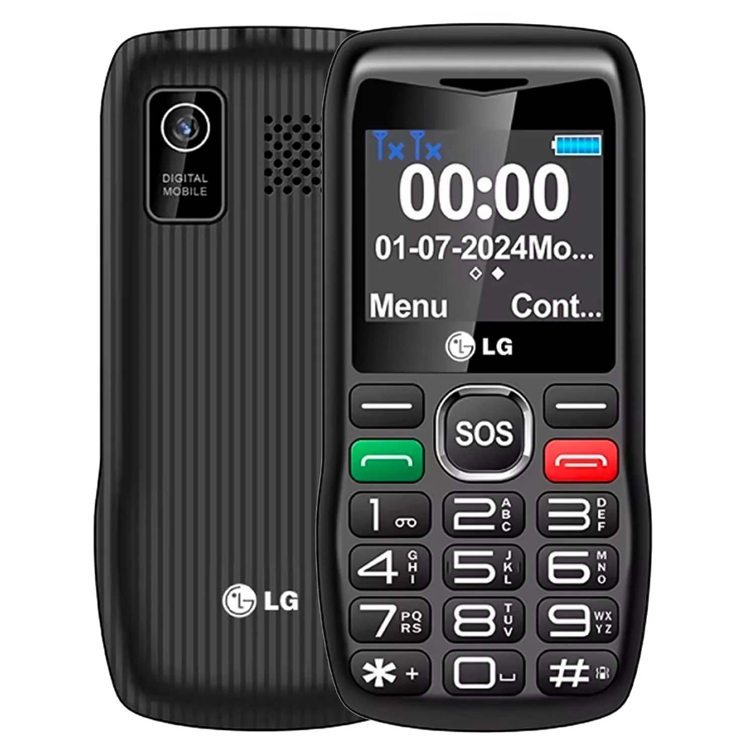 Celular LG G365 4G Dual SIM Tela 1.45" - Preto