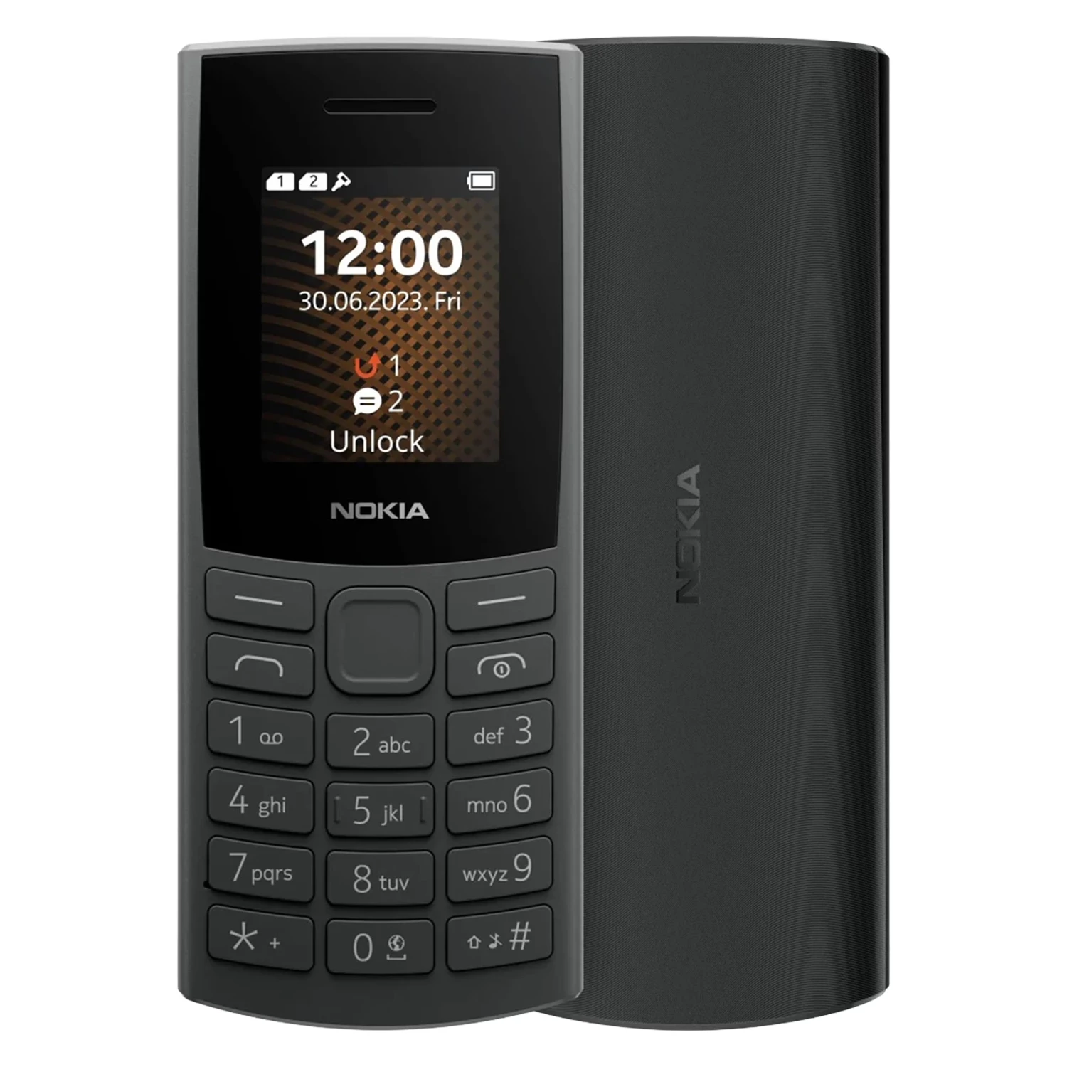 Celular Nokia 108 TA-1627 Dual SIM Tela 1.8" - Preto