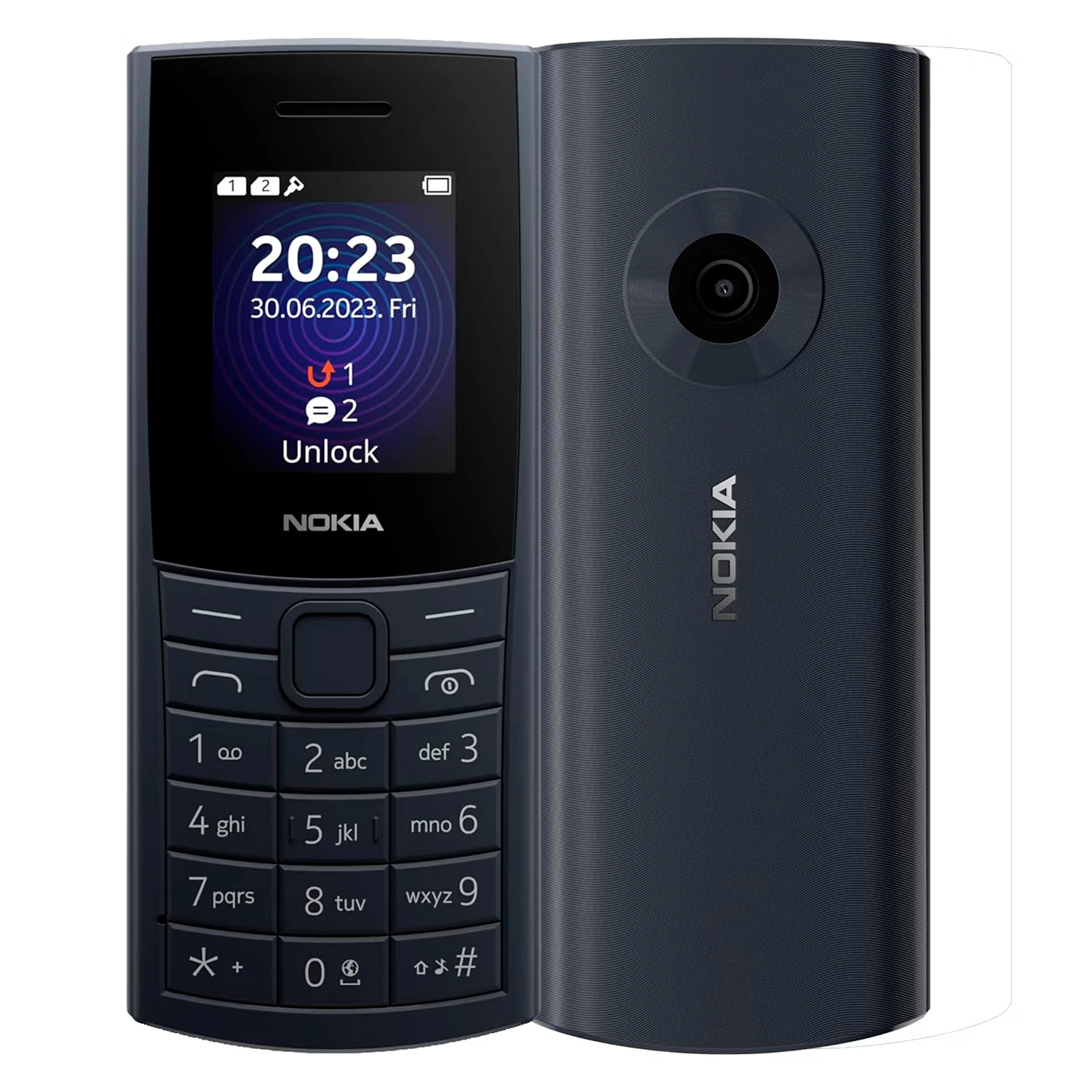 Celular Nokia 110 TA-1373 Dual SIM Tela 1.8" - Preto