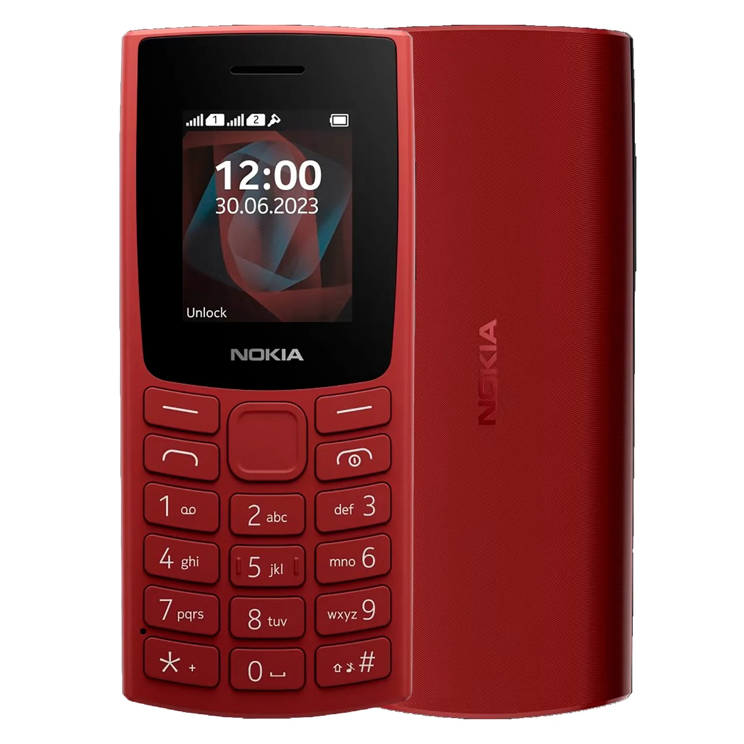 Celular Nokia 110 TA-1556 Dual SIM Tela 1.8" - Vermelho