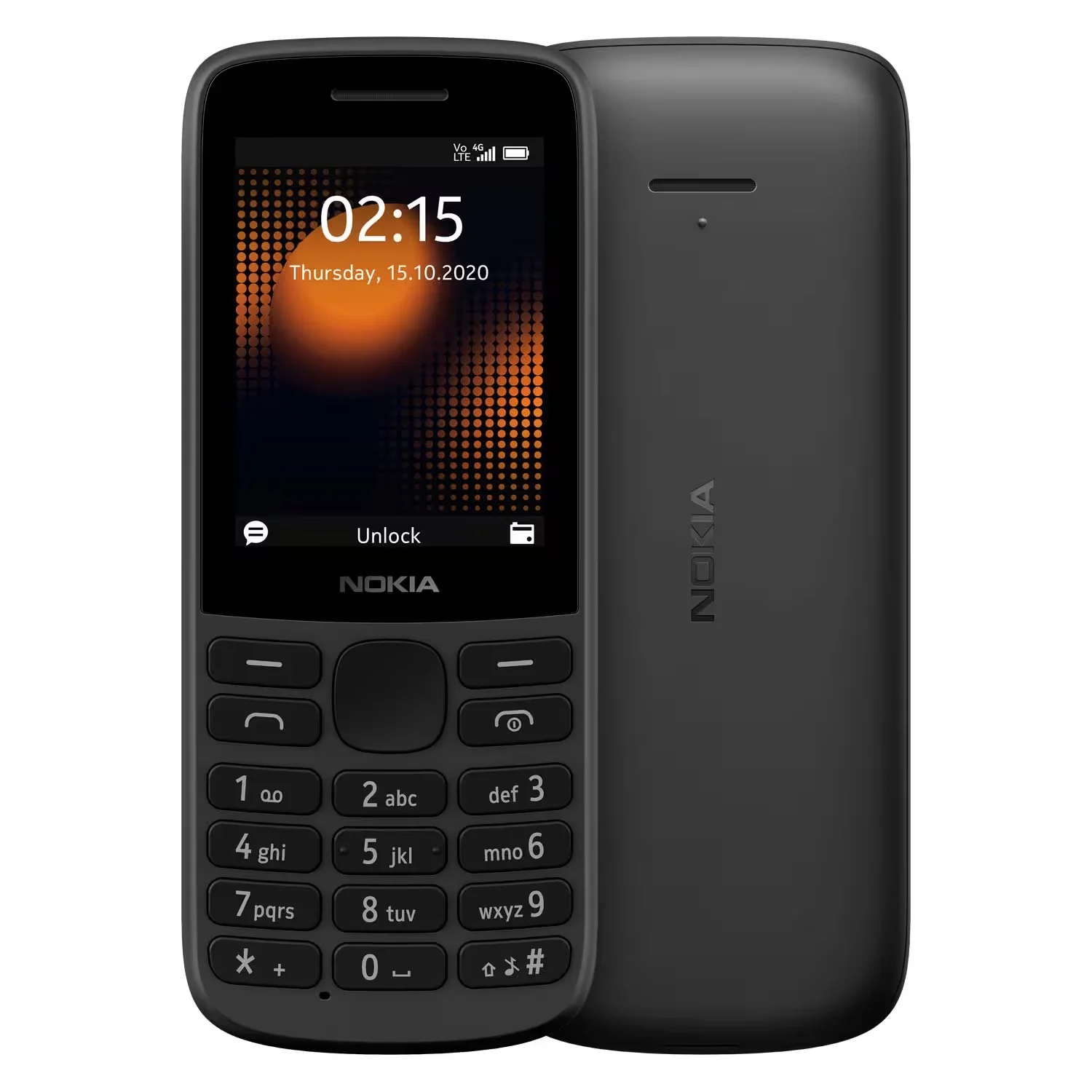 Celular Nokia 215 4G TA-1284 Tela 2.4¨ Dual SIM - Preto
