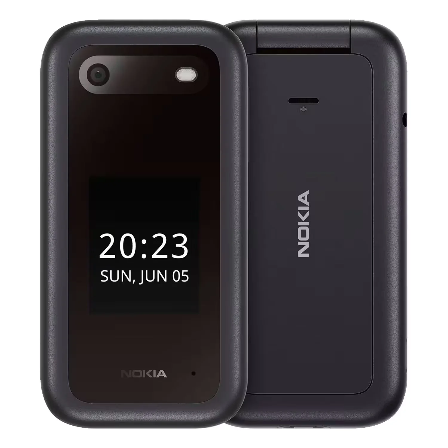 Celular Nokia 2660 4G TA-1474 Dual SIM Tela 2.8" - Preto