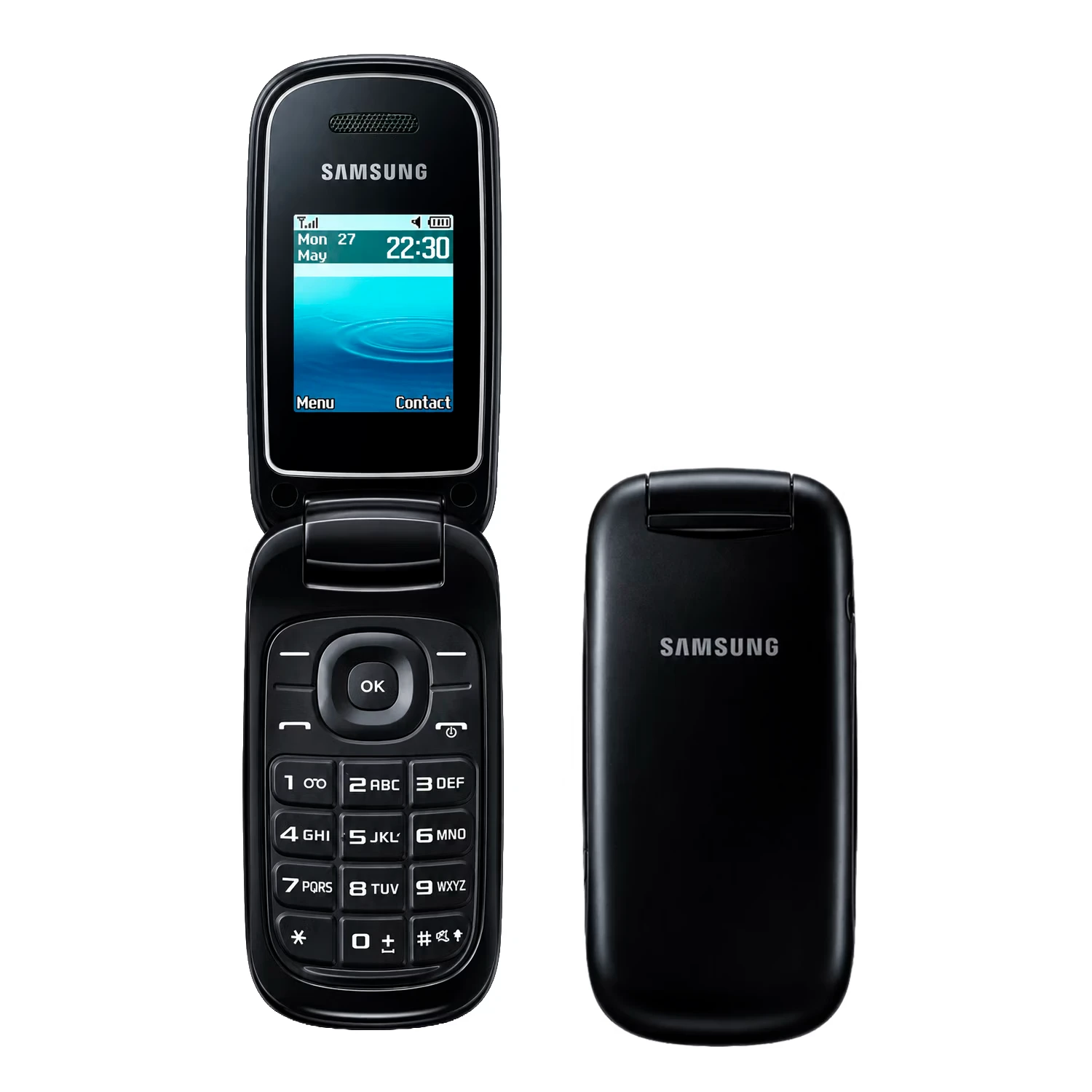 Celular Samsung Flip GT-E1272 Dual SIM Tela 1.77" - Preto