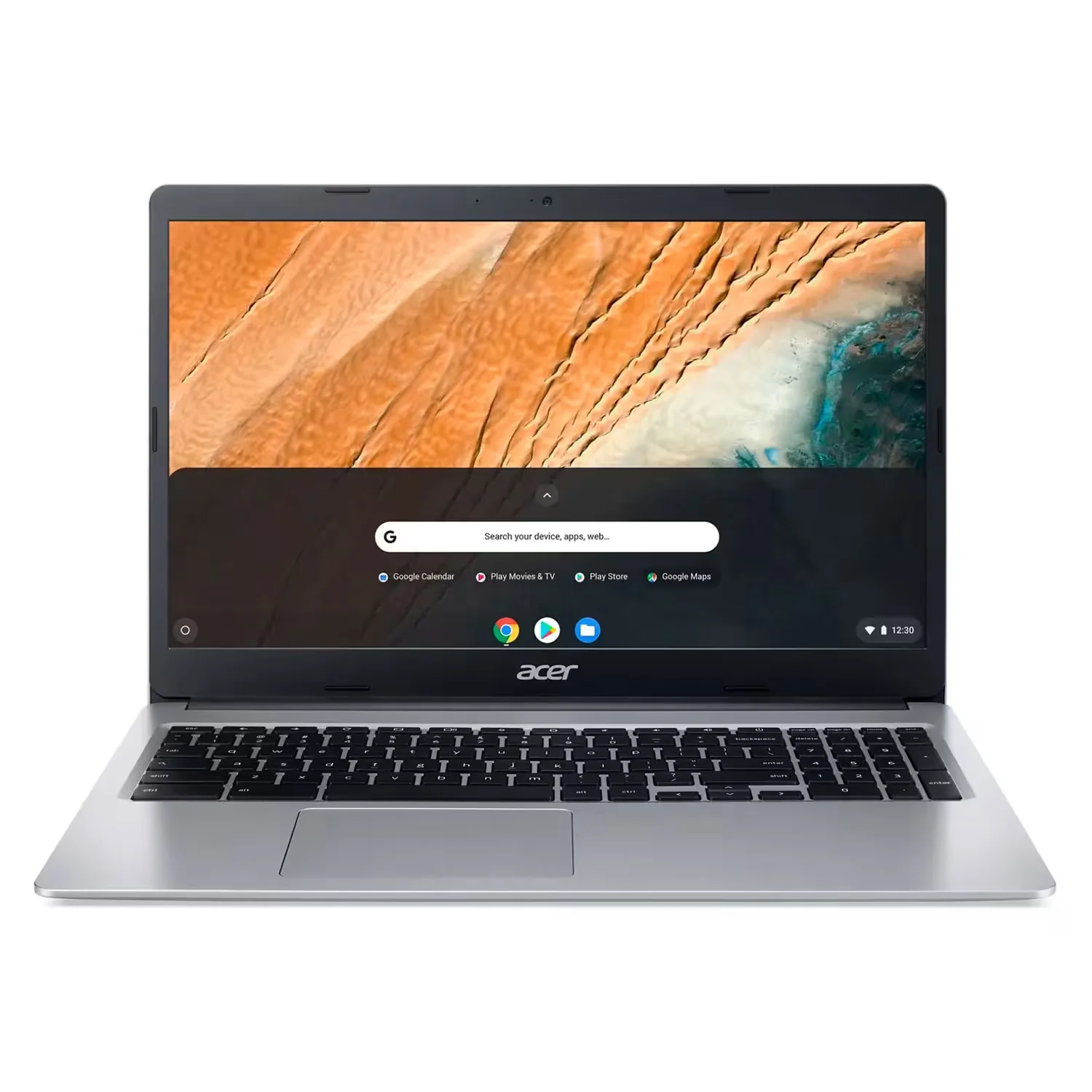 Chromebook Acer CB315-4H-C7A1 15.6" Intel Celeron N4500 64GB eMMC 4GB RAM - Prata