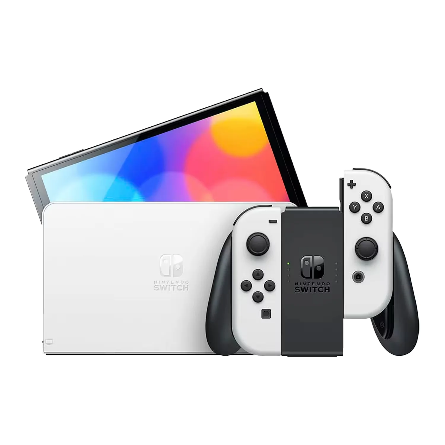 Console Nintendo Switch OLED 64GB Hong Kong - Branco (HEG-S-KAAAA)