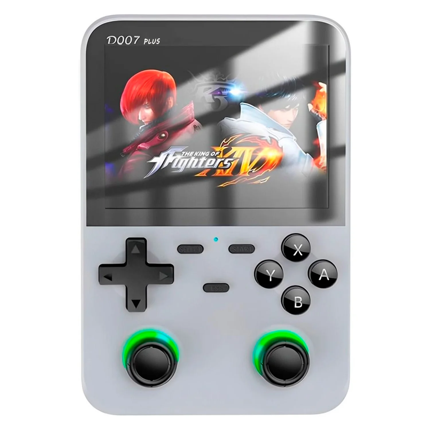 Console Portátil D-007 Plus 64GB Tela 3.5" - Cinza Claro