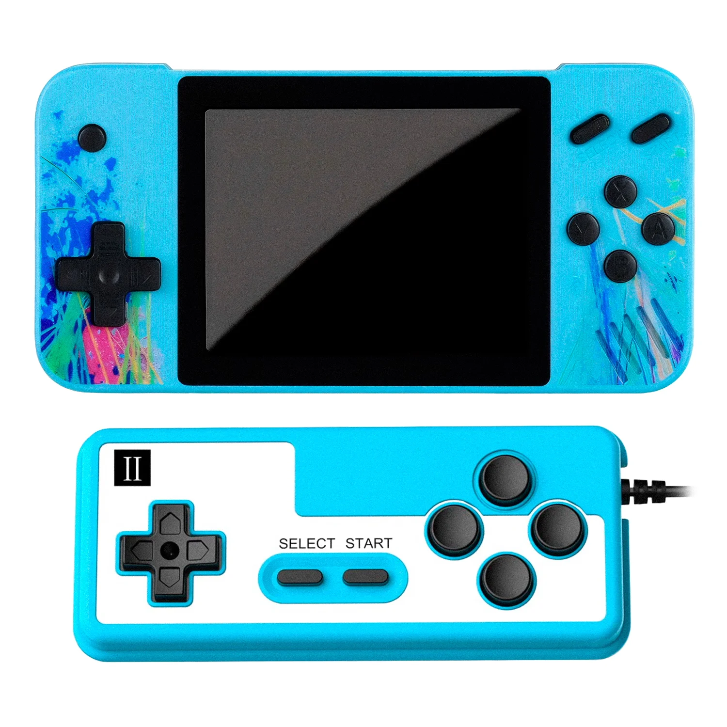 Console Portátil Game Box Power G3 800 Jogos + Controle - Azul