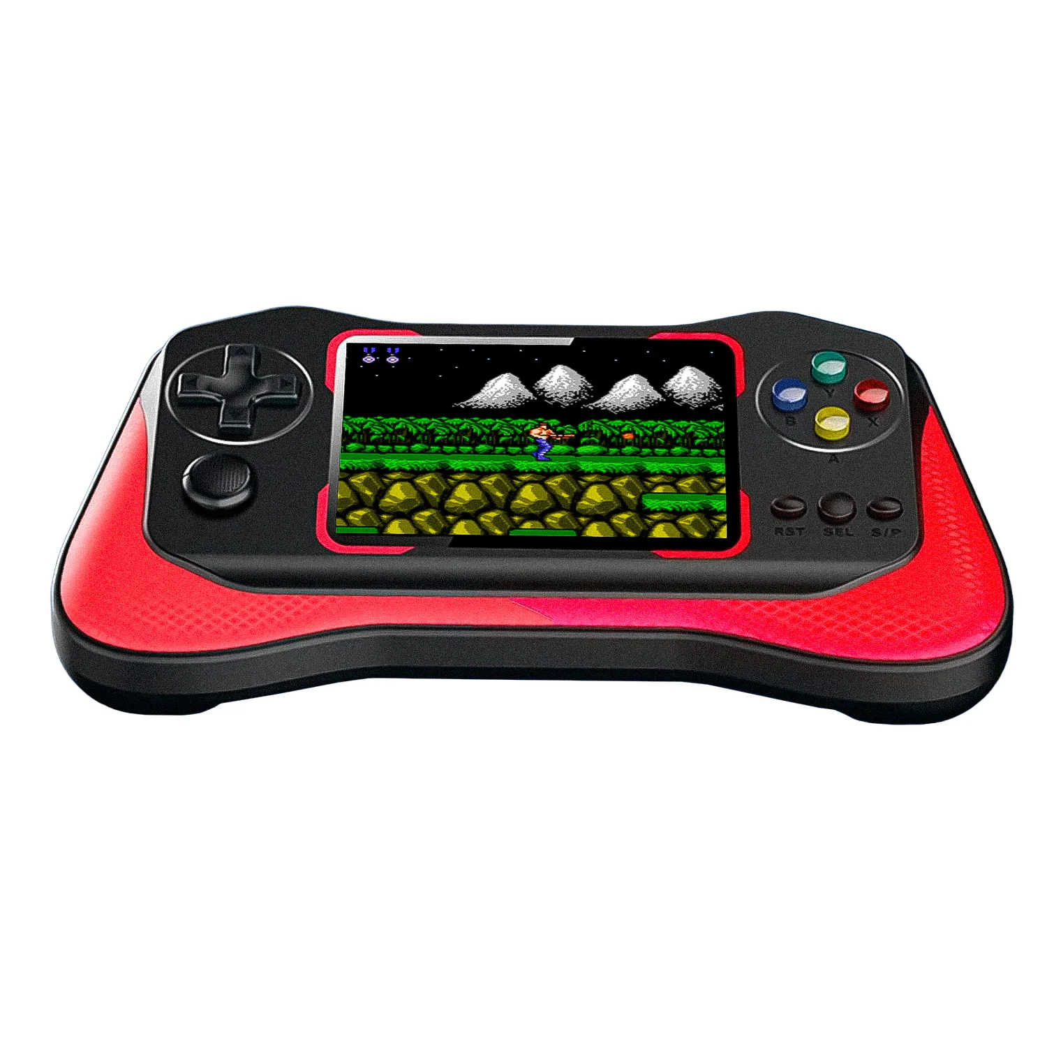 Console Portátil Game Joystick Q12 500 Jogos - Vermelho