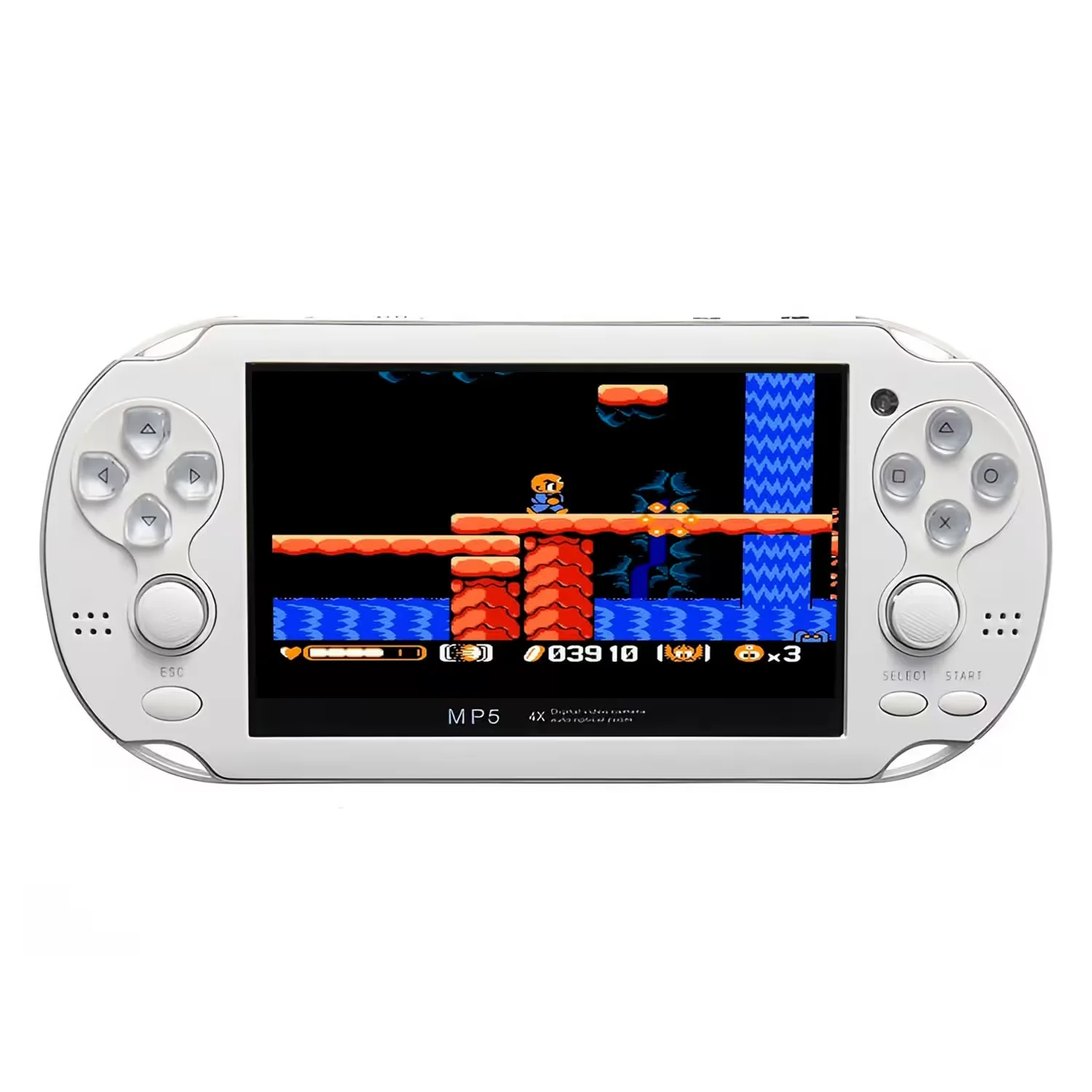 Console Portátil MP5 A3 8GB Tela 4"- Branco