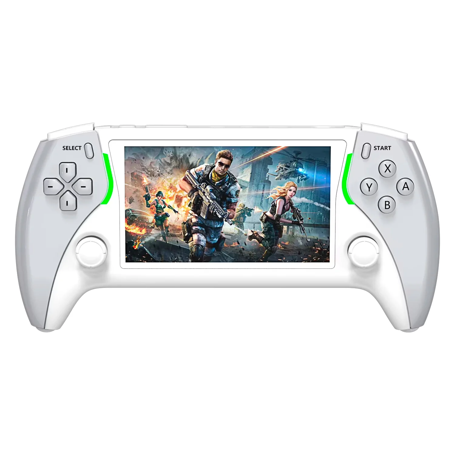 Console Portátil Project X Pro 128GB Tela 4.3" - Prata e Branco
