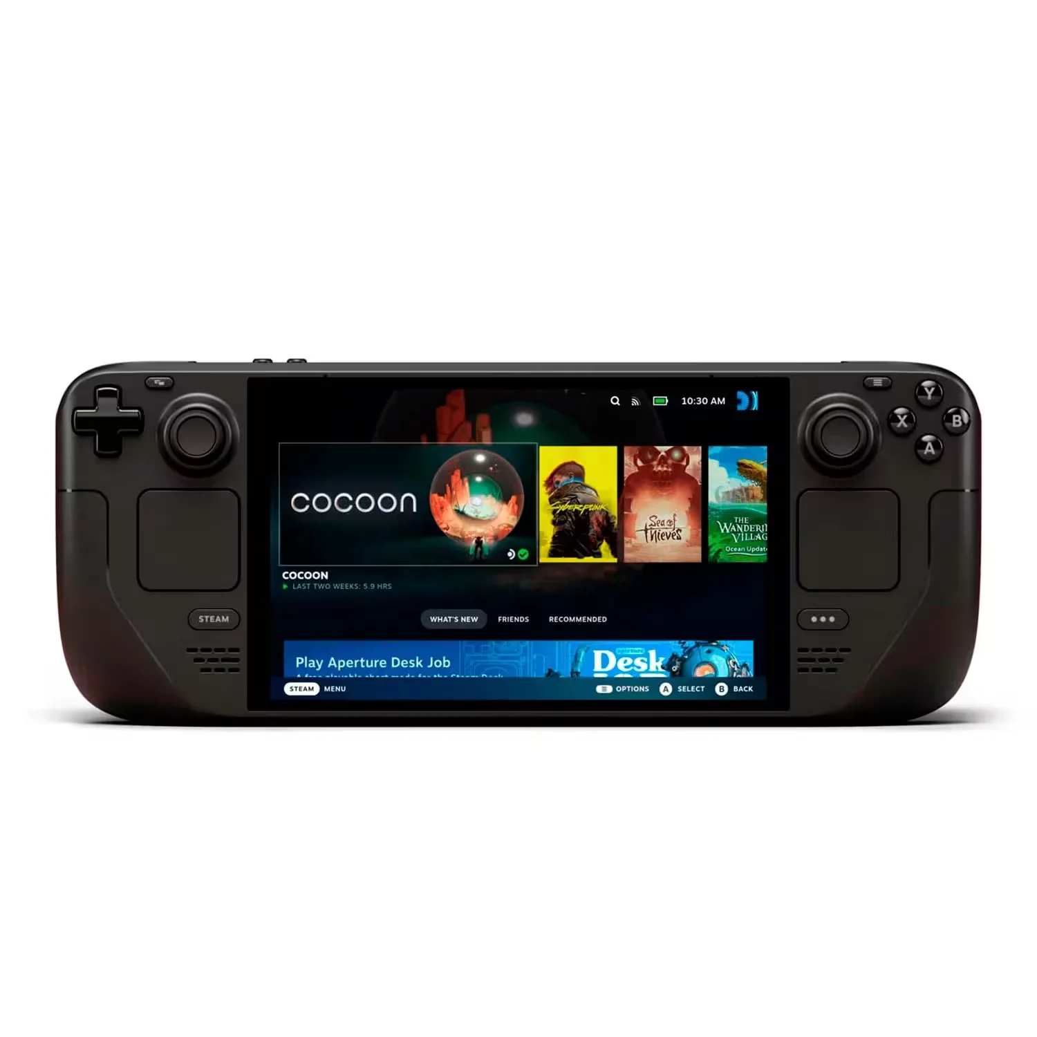 Console Portátil Valve Steam Deck OLED 1TB 16GB RAM Tela 7.4" - Preto