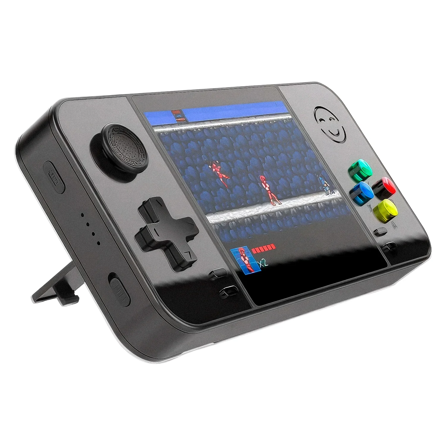 Console Powerbank D41 500 Jogos 2 Controles - Preto