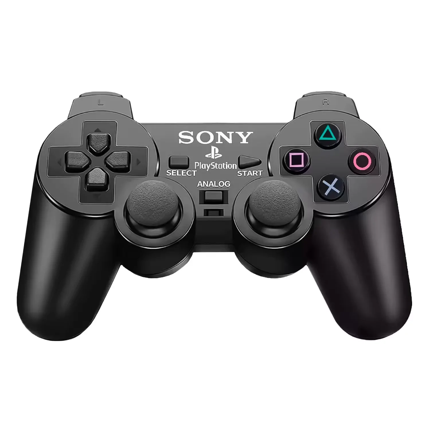Controle Dualshock para PlayStation 2 Sem Fio - Preto