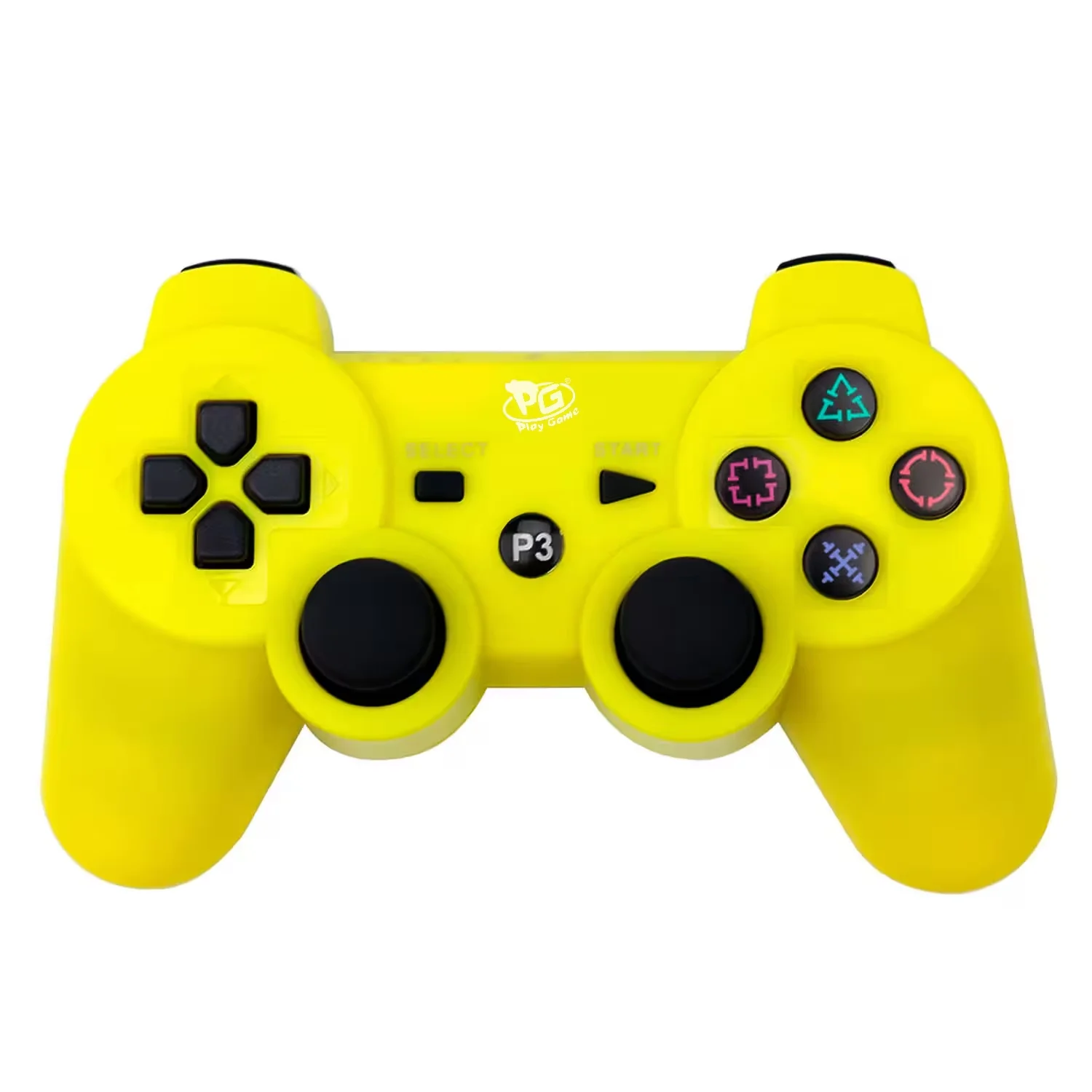 Controle Play Game Dualshock 3 Sem Fio para PS3 - Amarelo