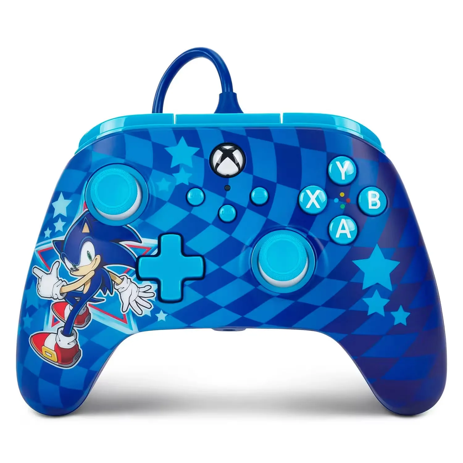 Controle PowerA Enhanced Wired Sonic Style PWA-A-06641 para Xbox Series