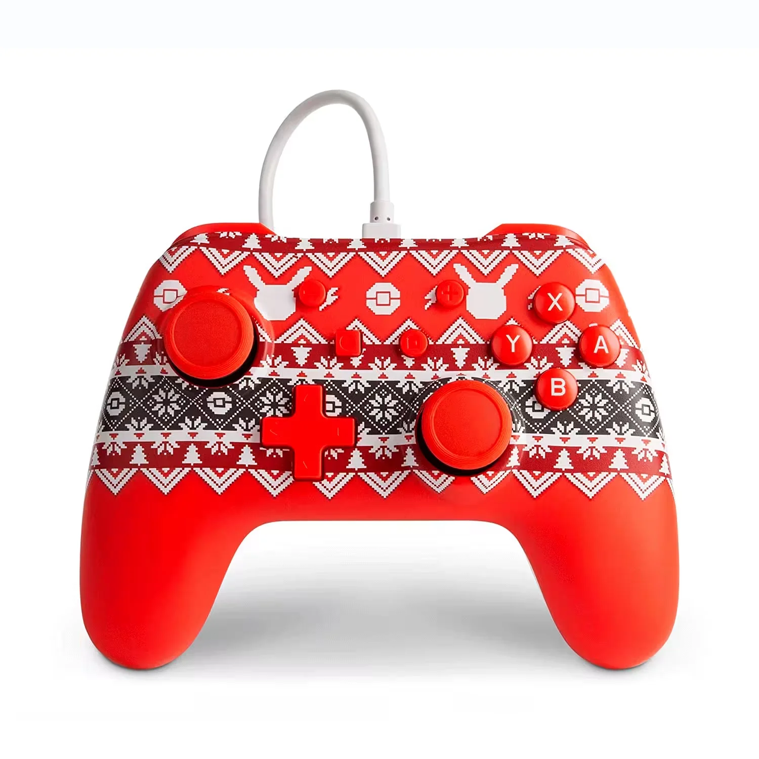 Controle PowerA Wired Pokemon Holiday para Nintendo Switch - PWA-A-2432