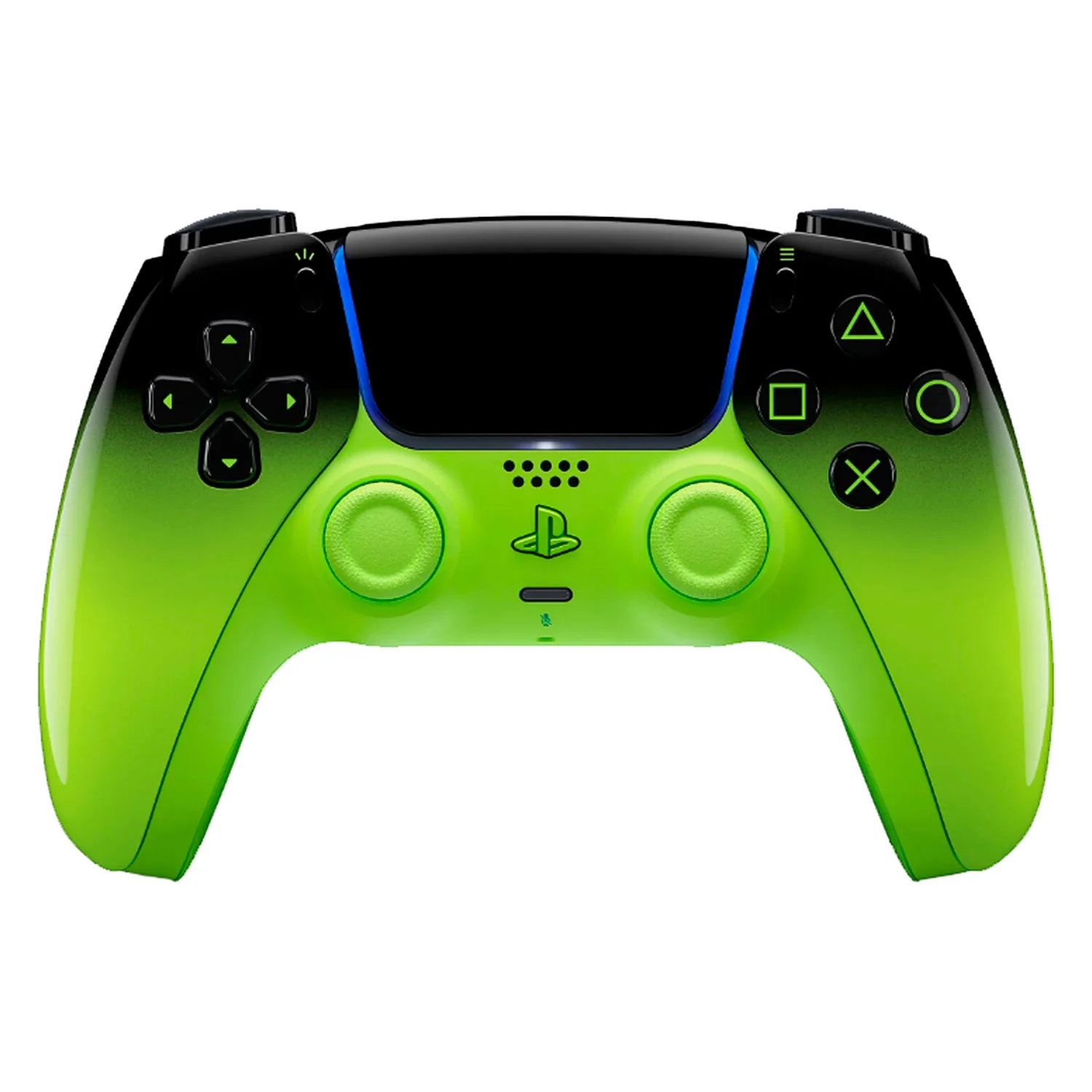 Controle Sony DualSense Hyperpop Remix Green para PS5 Wireless - Verde e Preto