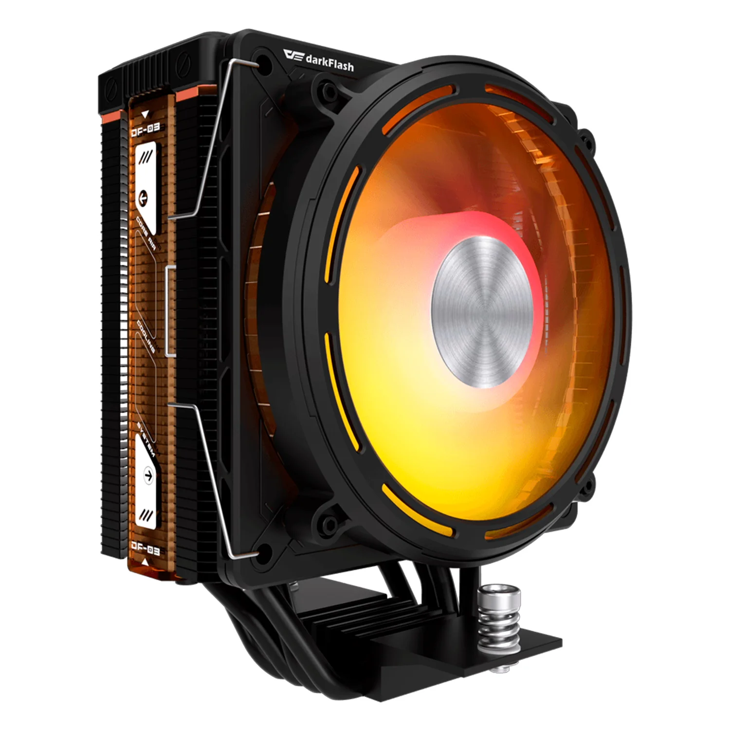 Cooler para Processador darkFlash Explore E400 ARGB - Preto