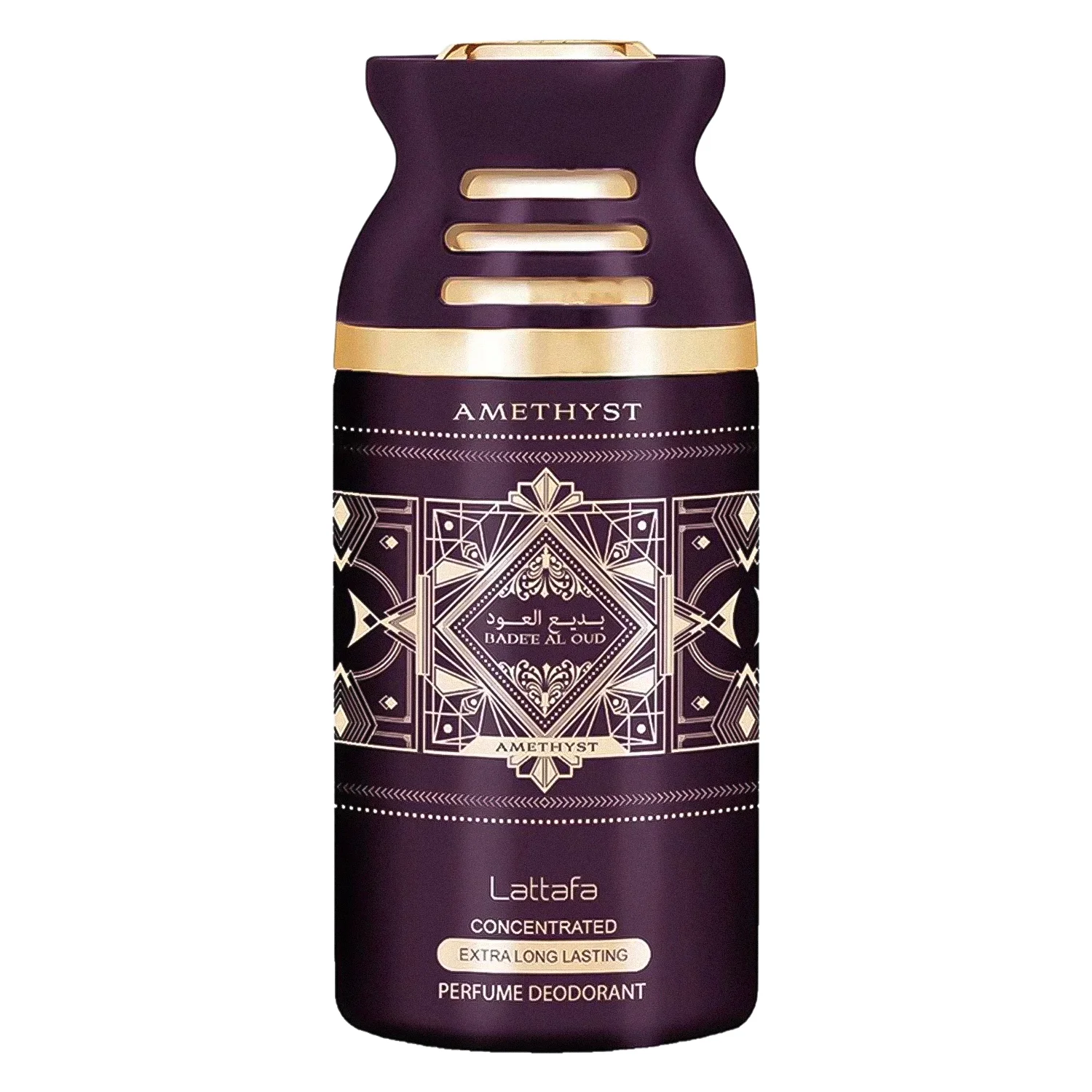 Desodorante Lattafa Bade'e Al Oud Amethyst Unissex 250ml
