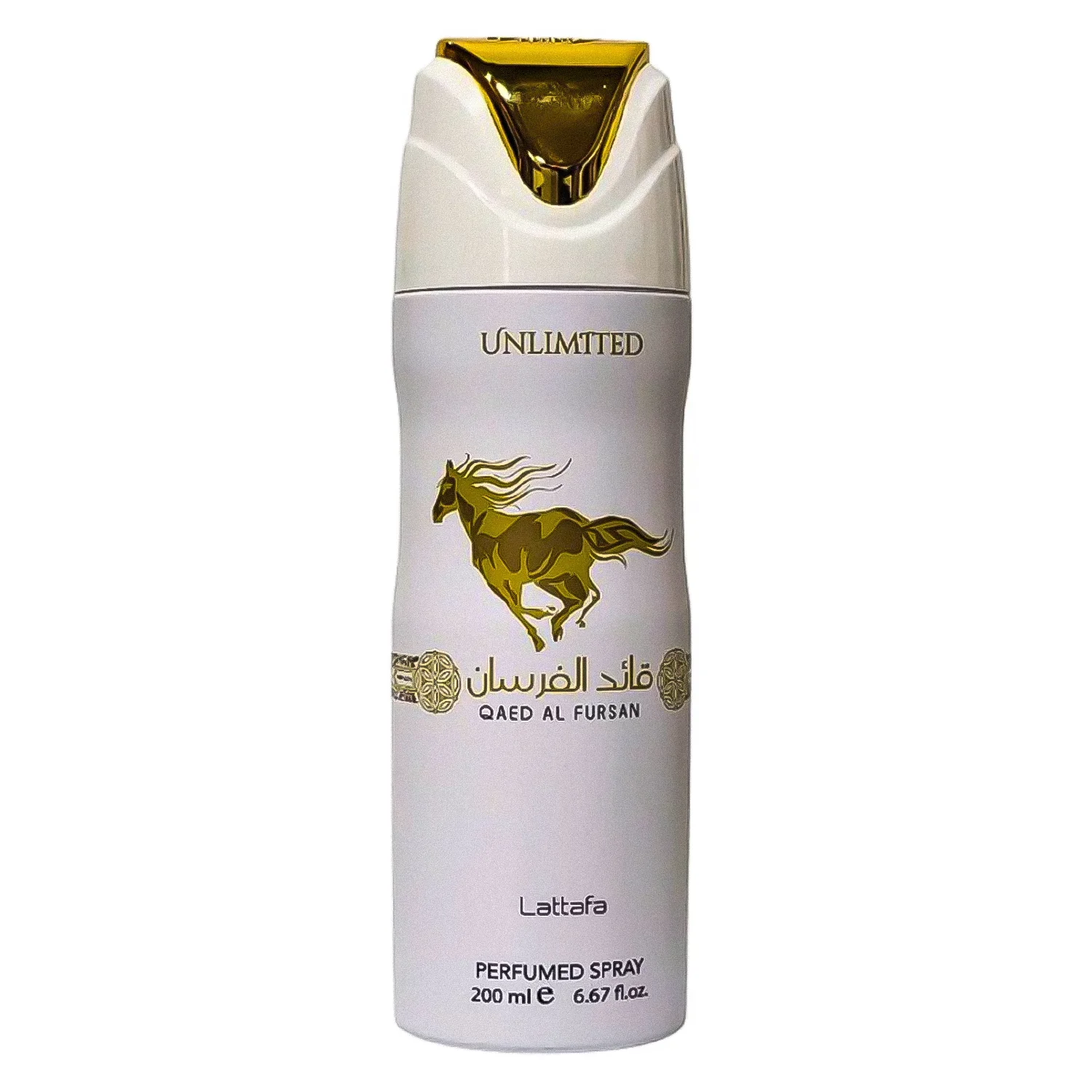 Desodorante Lattafa Qaed Al Fursan Unlimited Unissex 200ml