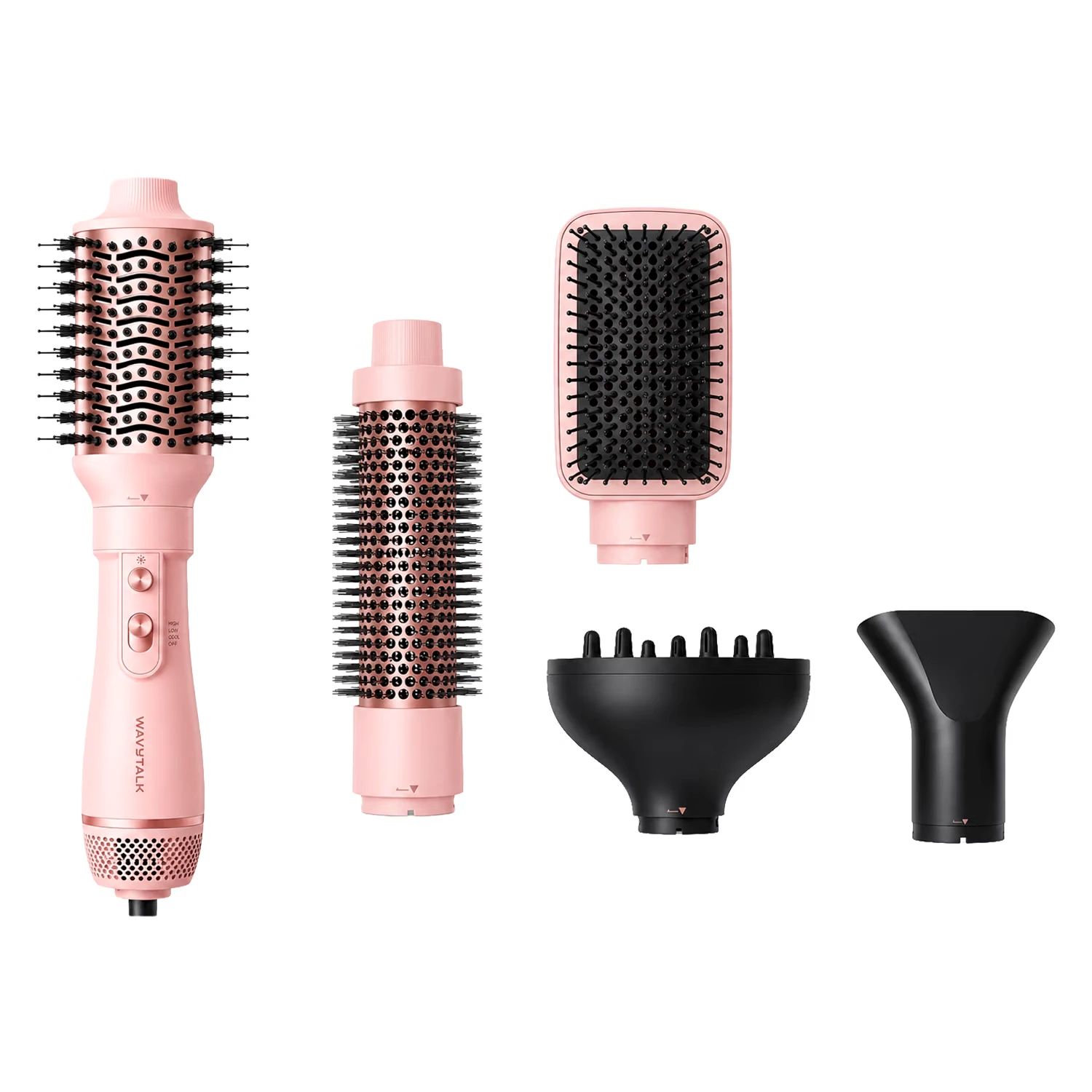 Escova Secadora Wavytalk Air Sculpt 5 em 1 220V - Rosa
